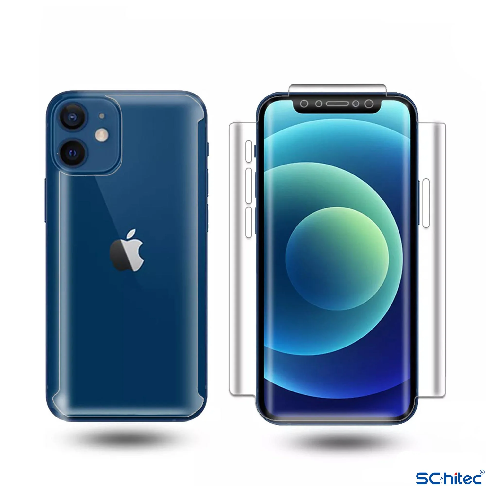 Tecno Camon 30 İle Uyumlu Ön-Arka Darbe Emici HD Ekran Koruyucu Kaplama