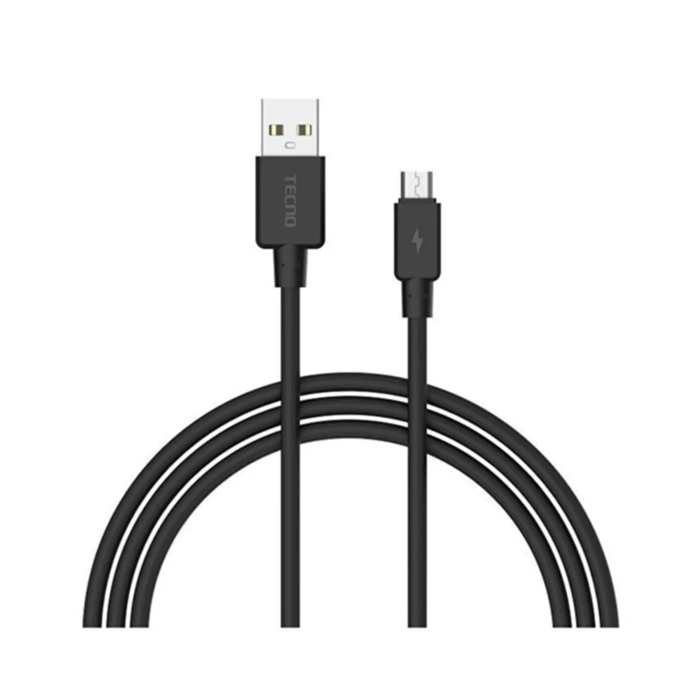 Tecno 70W Usb-A to Micro Hızlı Data ve Şarj Kablosu 1m Siyah TCD-M11