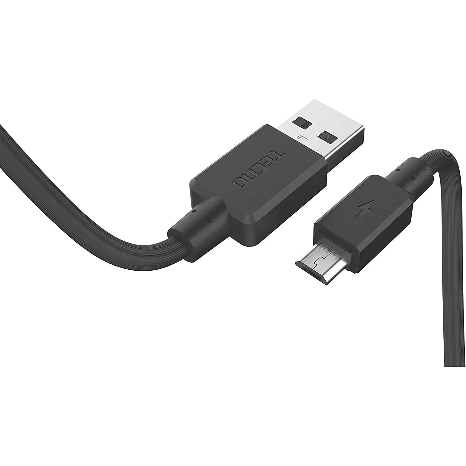 Tecno 70W Usb-A to Micro Hızlı Data ve Şarj Kablosu 1m Siyah TCD-M11