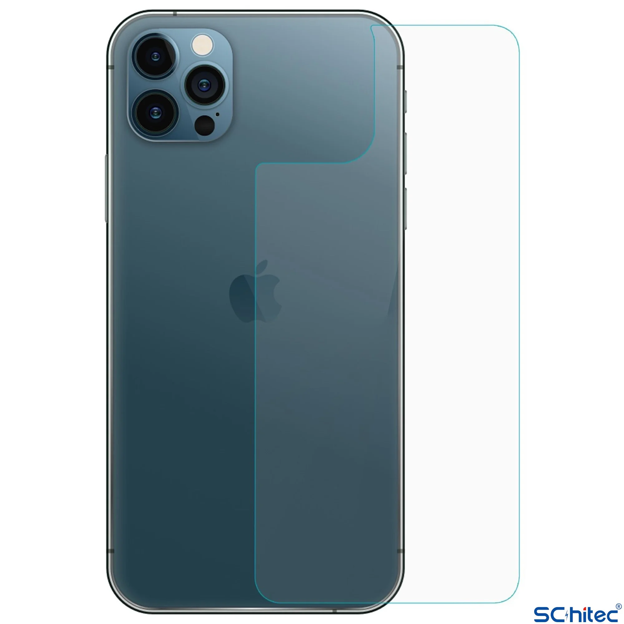 İphone 16 Pro İle Uyumlu Ön-Arka Komple Mat Darbe Emici HD Koruyucu Kaplama