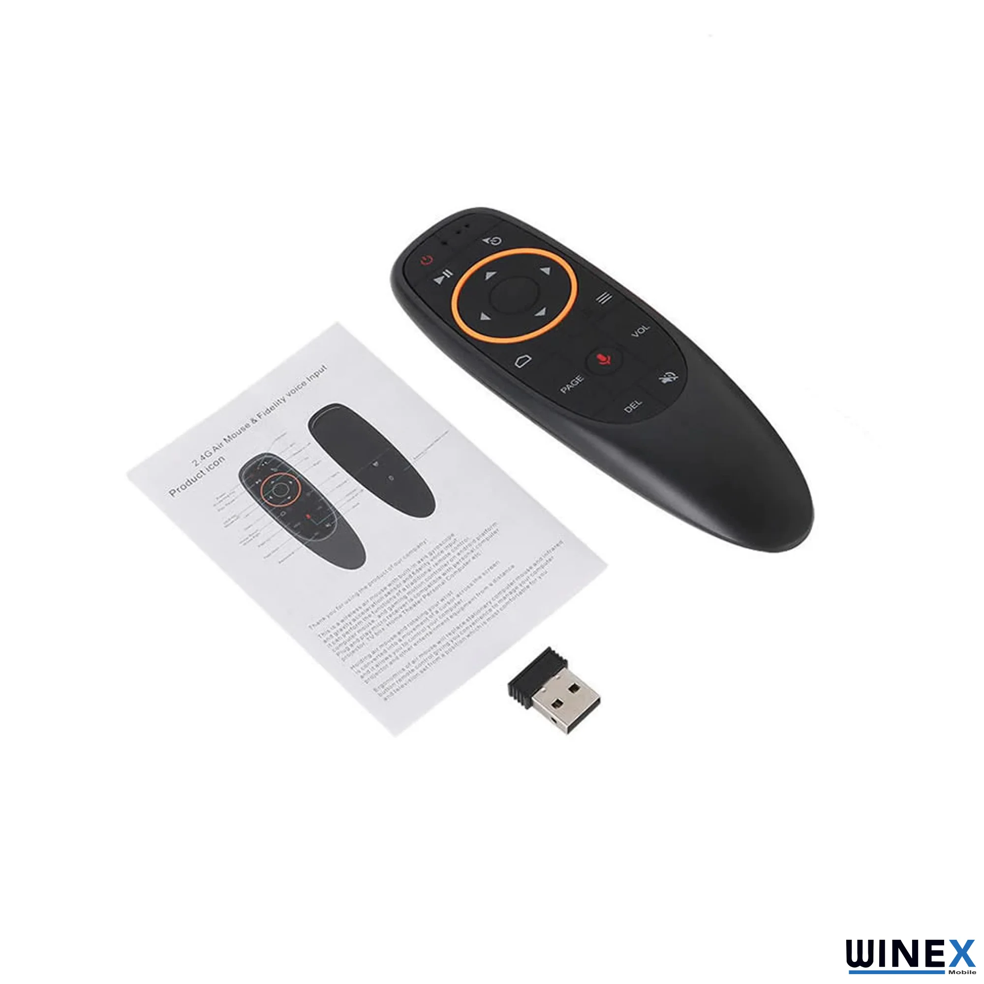 Winex Kablosuz Air Mouse 2.4Ghz Smart Uzaktan Kumanda