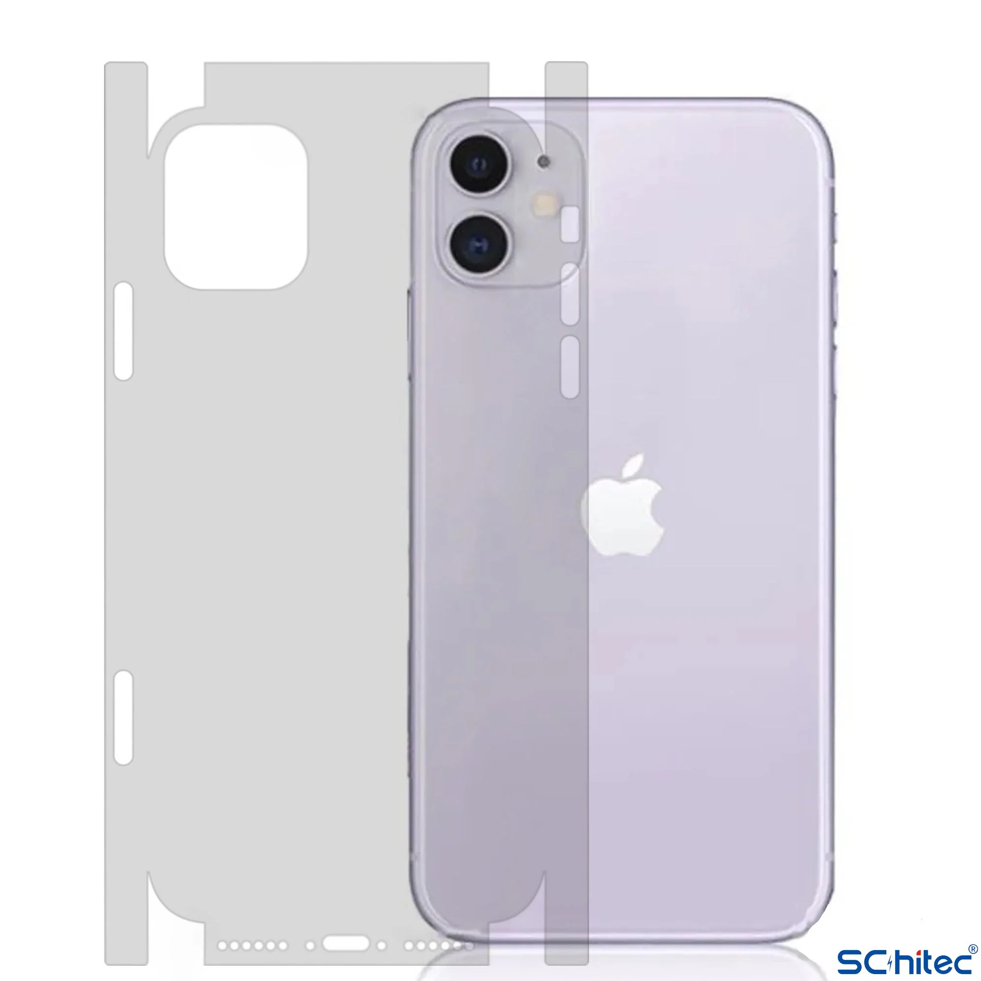 Huawei Nova 12İ İle Uyumlu Ön-Arka 360 Fullbody Mat Darbe Emici HD Koruyucu Kaplama