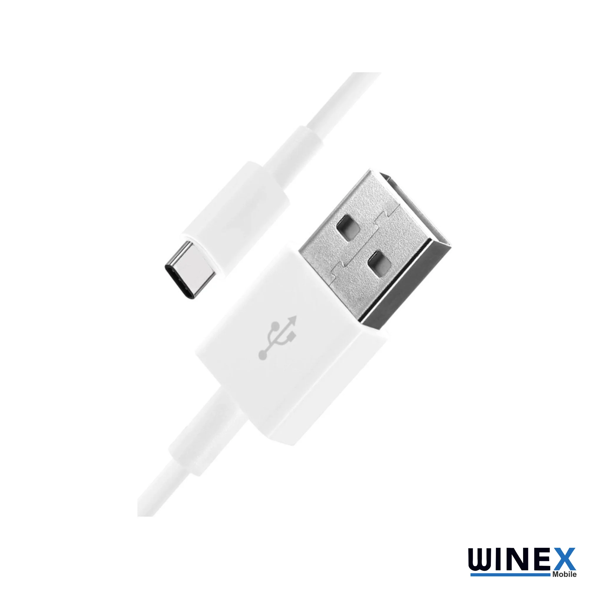 Winex USBA to Type-C Data ve Şarj Kablosu 5845 Beyaz