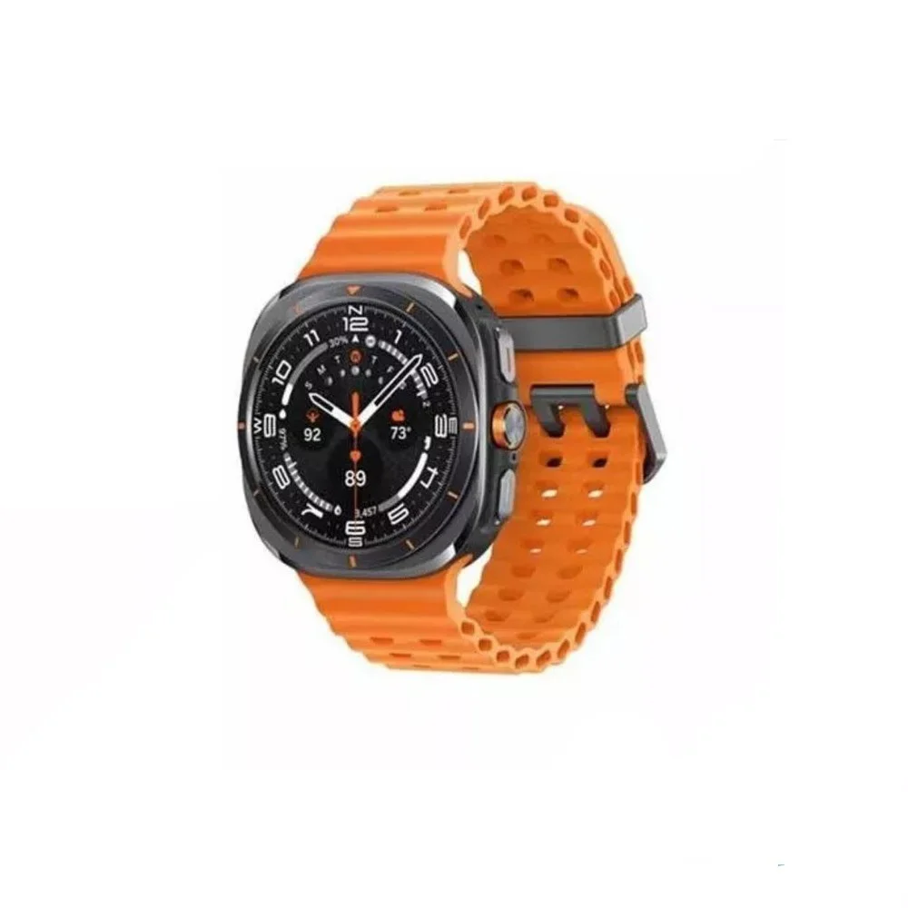 ScHitec Watch Ultra Amoled Ekran WaterProof Akıllı Saat 3 Kordonlu Titanyum Grey 47mm Teko1