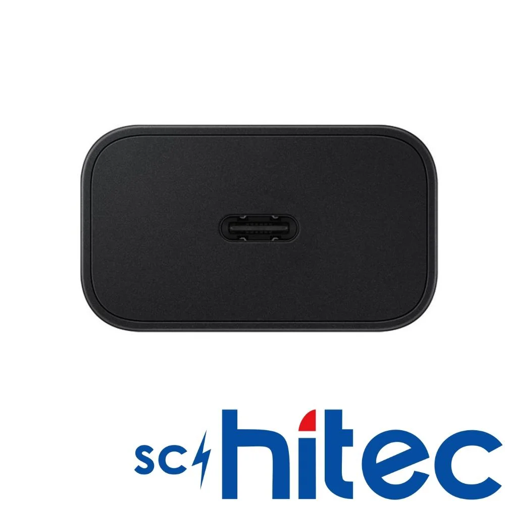 ScHitec 25W Hızlı Şarj Aleti Type-C Çıkışlı Type-C to Type-C Kablolu Şarj Cihazı Siyah SR64