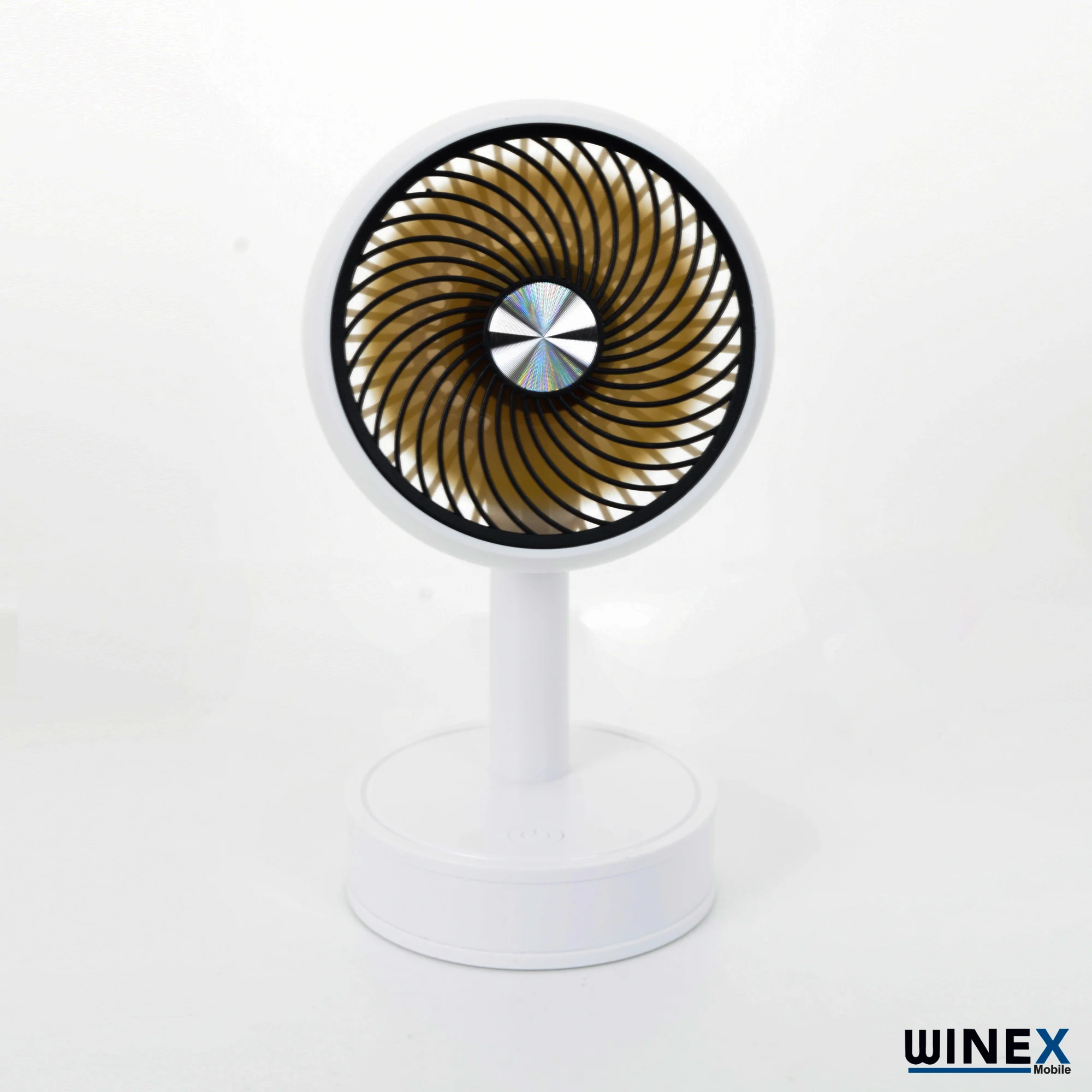 Winex Mini Taşınabilir Portatif Fan 3 Kademeli Vantilatör Beyaz