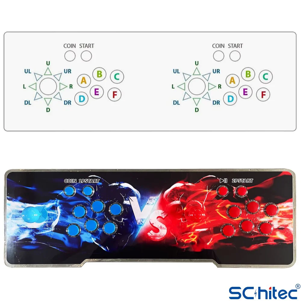 ScHitec 4KHD 3D Gamebox Arcade 48 Emülatörlü Oyun Konsolu Pandora Atari Makinası 42000 Oyunlu TV Baglanan