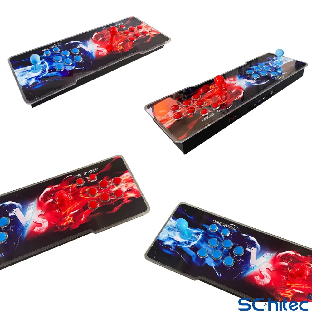 ScHitec 4KHD 3D Gamebox Arcade 48 Emülatörlü Oyun Konsolu Pandora Atari Makinası 42000 Oyunlu TV Baglanan