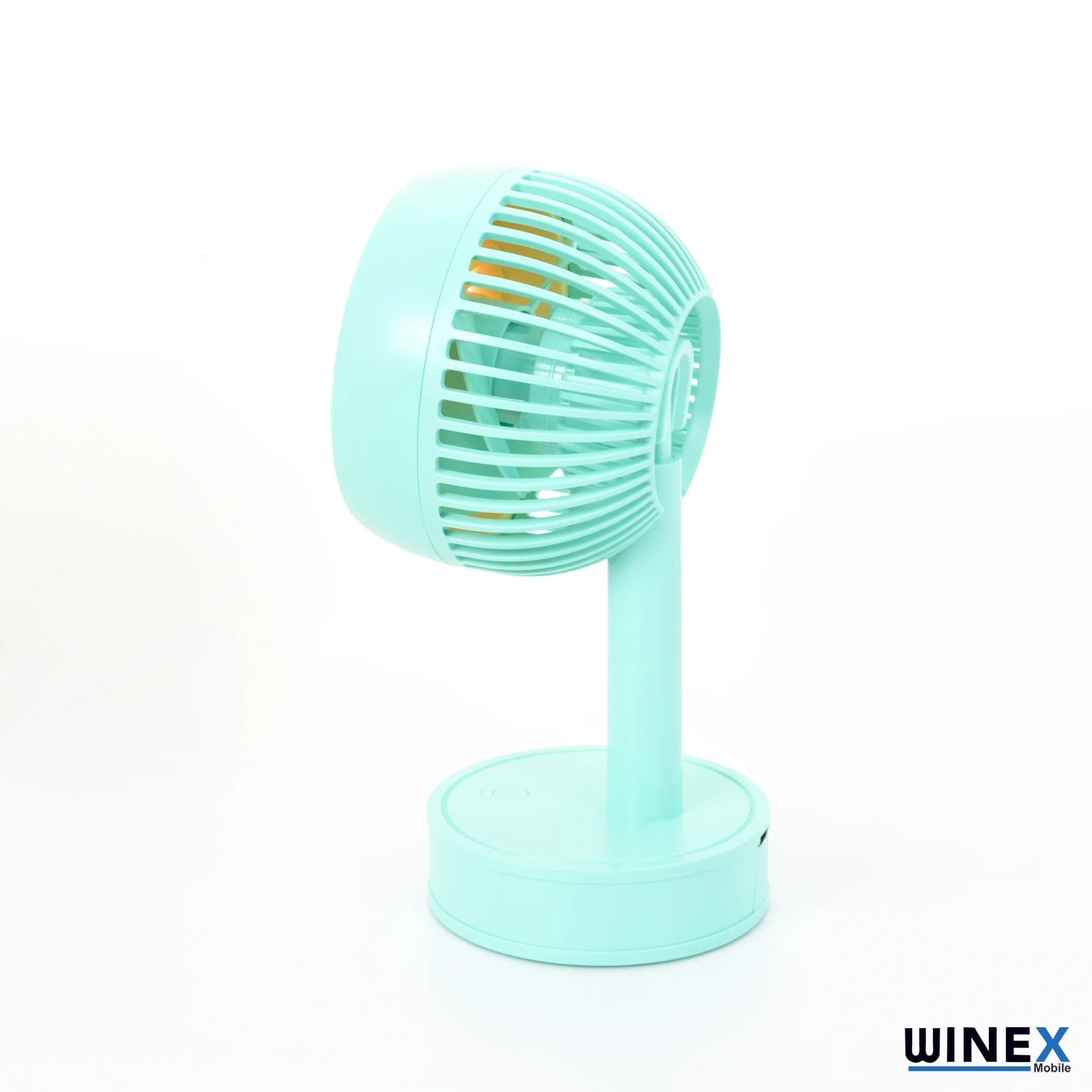 Winex Mini Taşınabilir Portatif Fan 3 Kademeli Vantilatör Mavi
