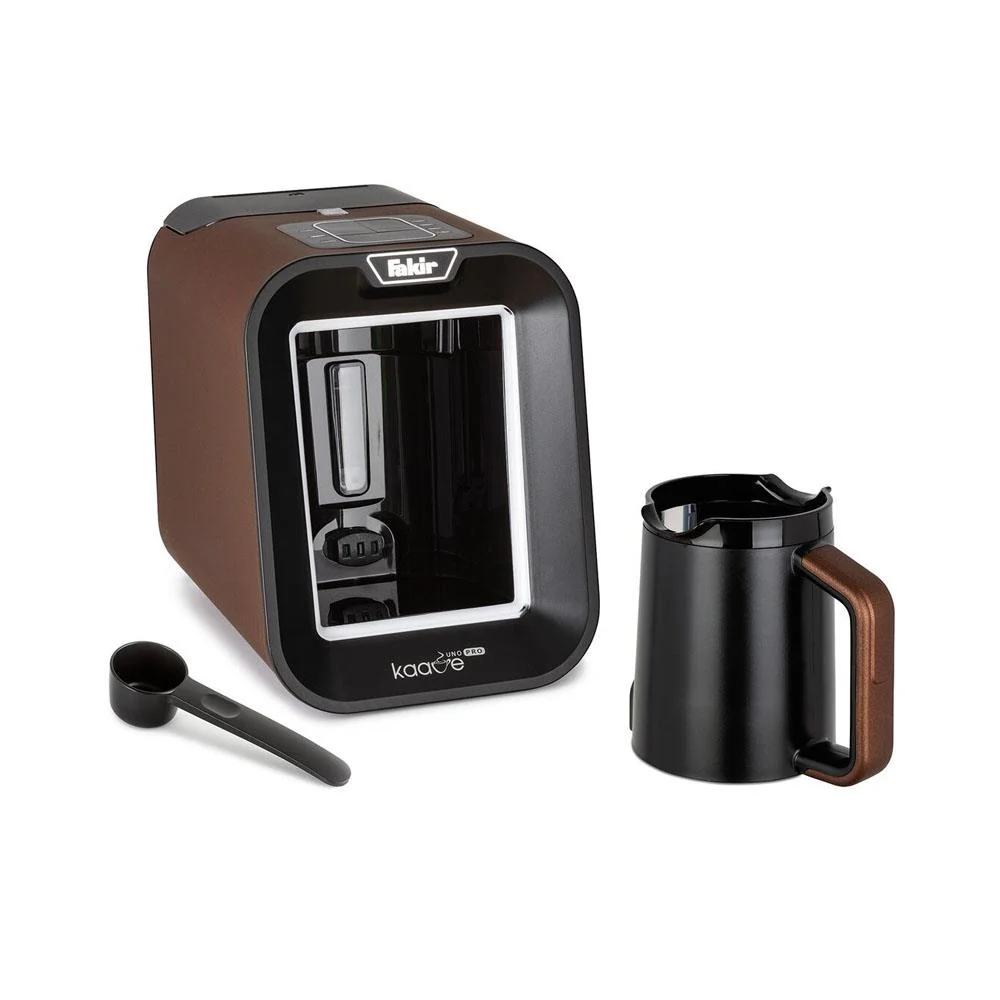 Fakir Kaave Uno Pro Türk Kahve Makinesi Otomatik Su Dolum Hazneli 1lt Kahverengi