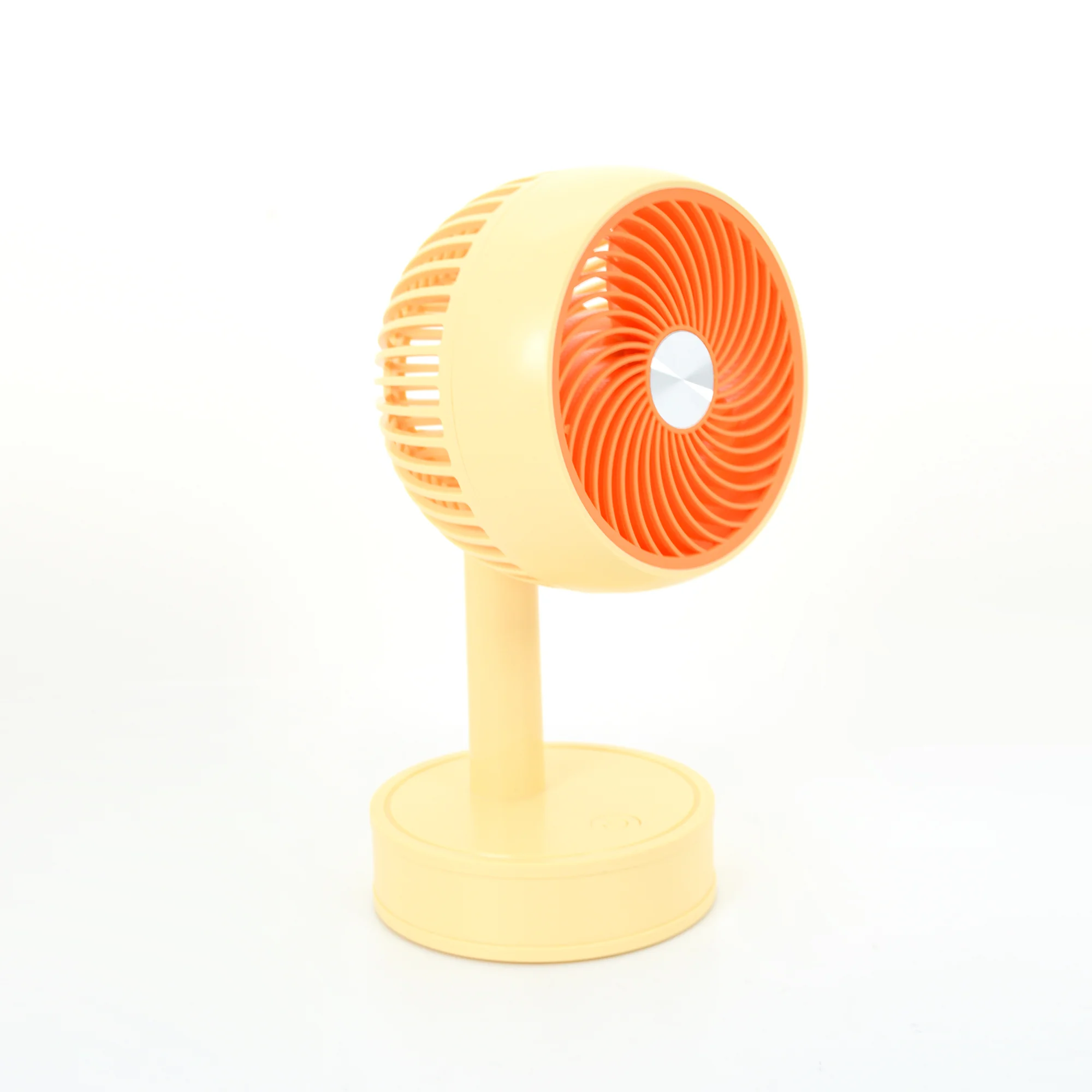 Winex Mini Taşınabilir Portatif Fan 3 Kademeli Vantilatör Sarı