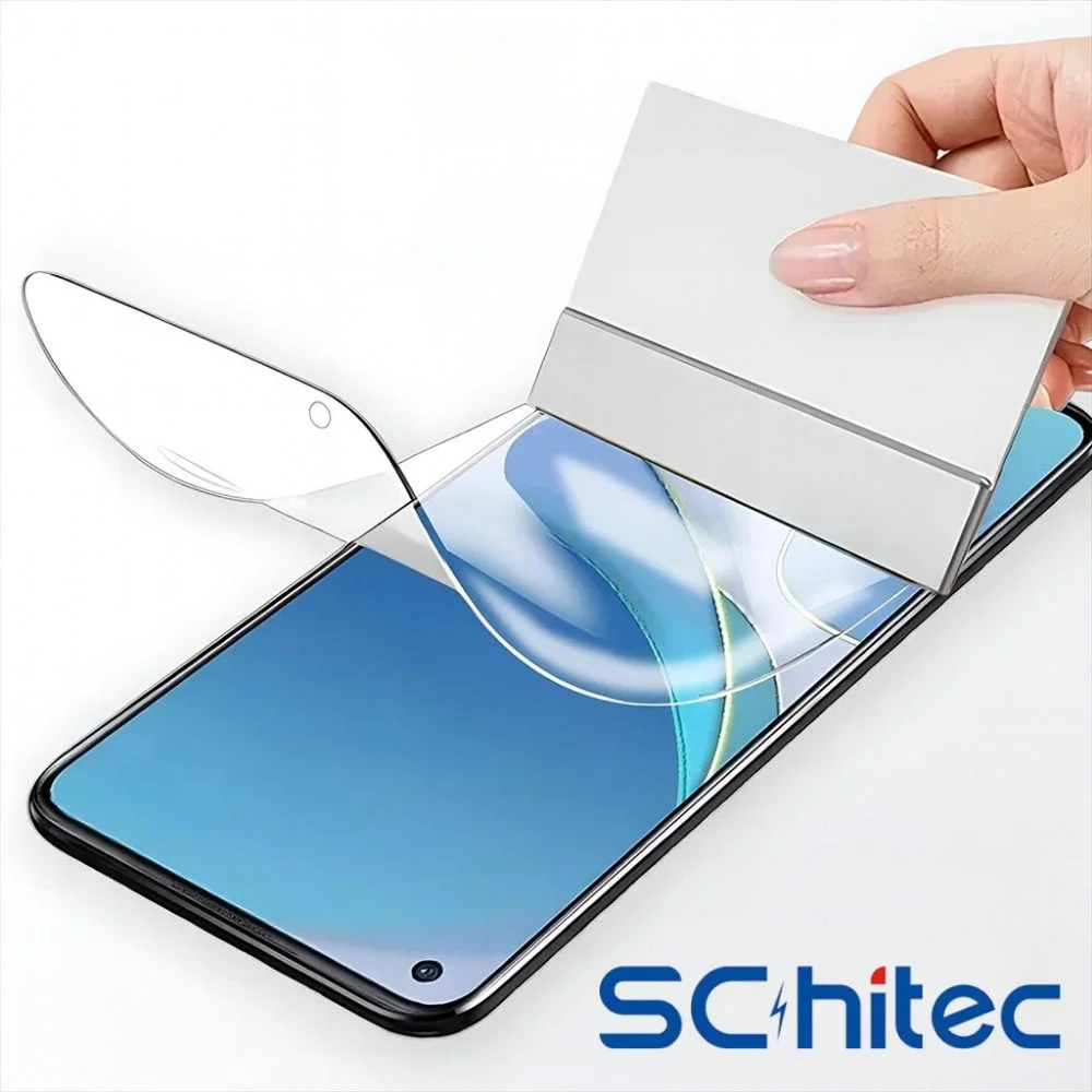 ScHitec Samsung Galaxy Z Fold 7 Darbe Emici Premium Şeffaf Nano Ön Ekran Koruyucu Poliüretan Film