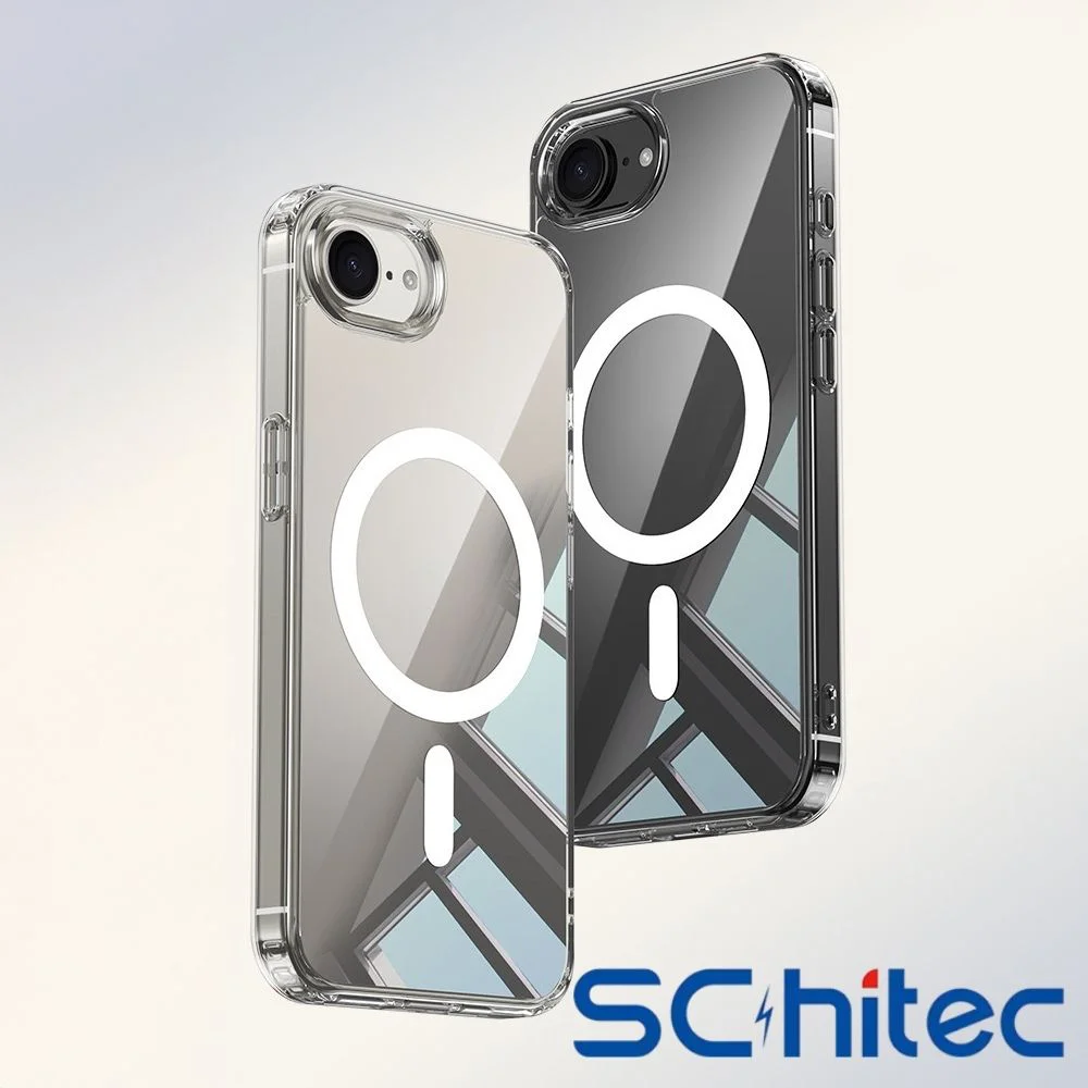 ScHitec İphone 16e Magsafe Özellikli Şeffaf Kılıf