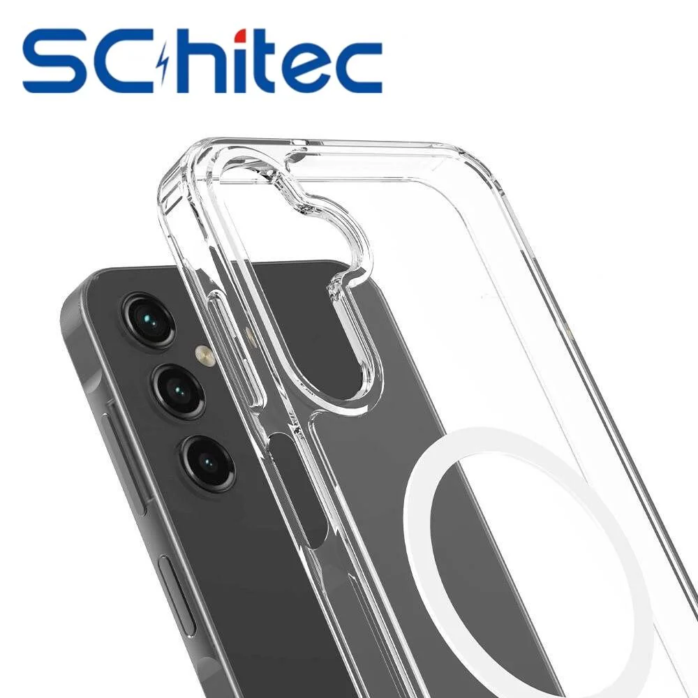 ScHitec Samsung Galaxy S25 Magsafe Özellikli Şeffaf Kılıf