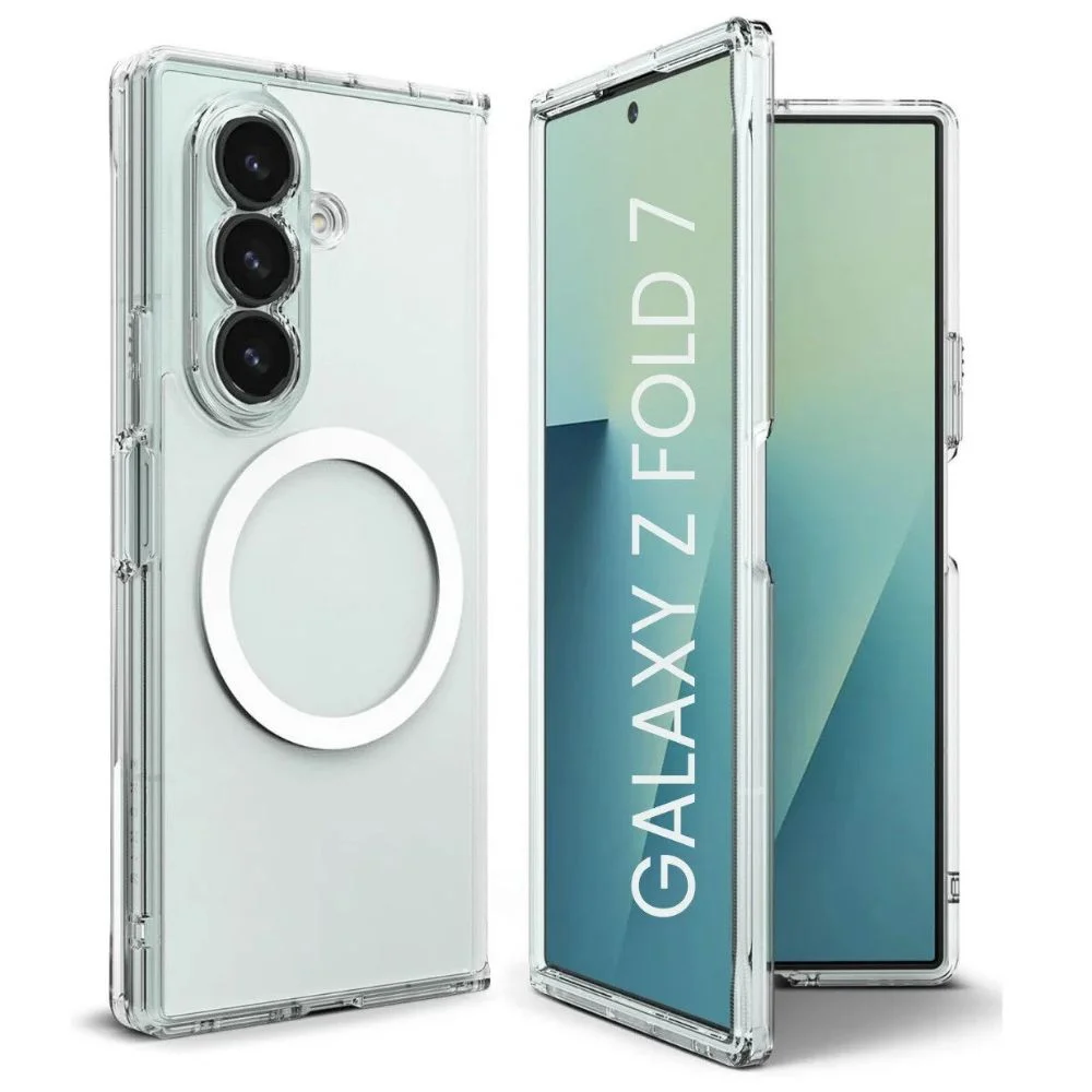 ScHitec Samsung Galaxy Z Fold 7 Magsafe Özellikli Şeffaf Kılıf