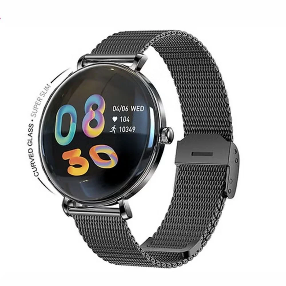 Haino Teko 18 Amoled Ekran Super Slim Tasarım WaterProof 3 Kordonlu Akıllı Saat Siyah Teko18S