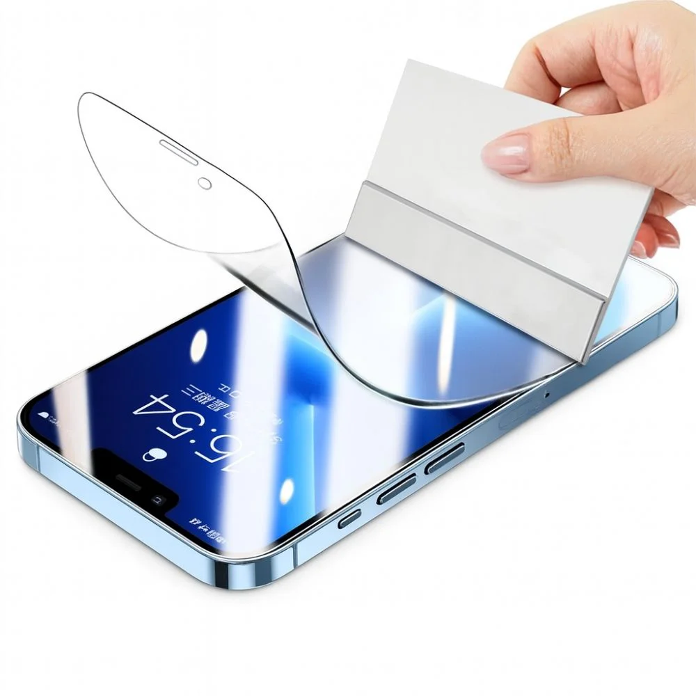 ScHitec Huawei Pura 80 Pro Darbe Emici Premium Ön Şeffaf Nano Ekran Koruyucu Poliüretan Film