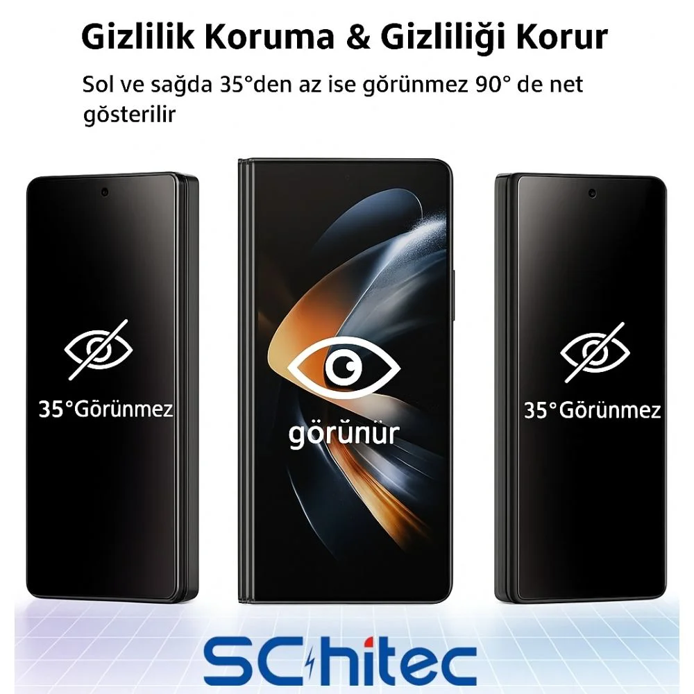 ScHitec Honor Magic 7 Lite Darbe Emici Premium Parlak Ön Ekran Koruyucu  Poliüretan Film