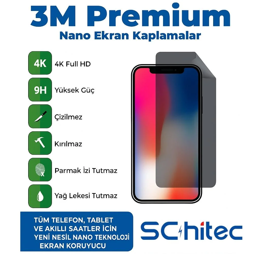 ScHitec Honor Magic 7 Lite Darbe Emici Premium Parlak Ön Ekran Koruyucu  Poliüretan Film