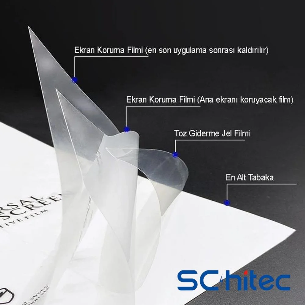 ScHitec Honor Magic 7 Lite Darbe Emici Premium Parlak Ön Ekran Koruyucu  Poliüretan Film