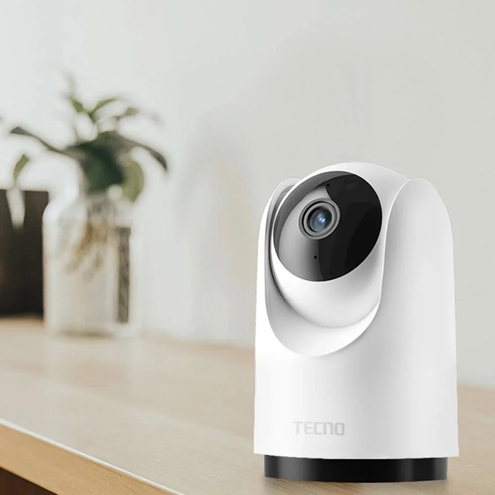 Tecno TH300 3MP 2K Ultra HD 360° Ptz  Kablosuz Wifi Güvenlik Kamerası