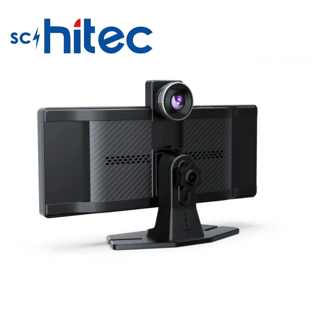 SChitec 4K Ultra Araç İçi Akıllı Ekran – Ön ve Arka Kameralı, Kablosuz CarPlay ve Android Auto Destekli (10.26”) YK3507