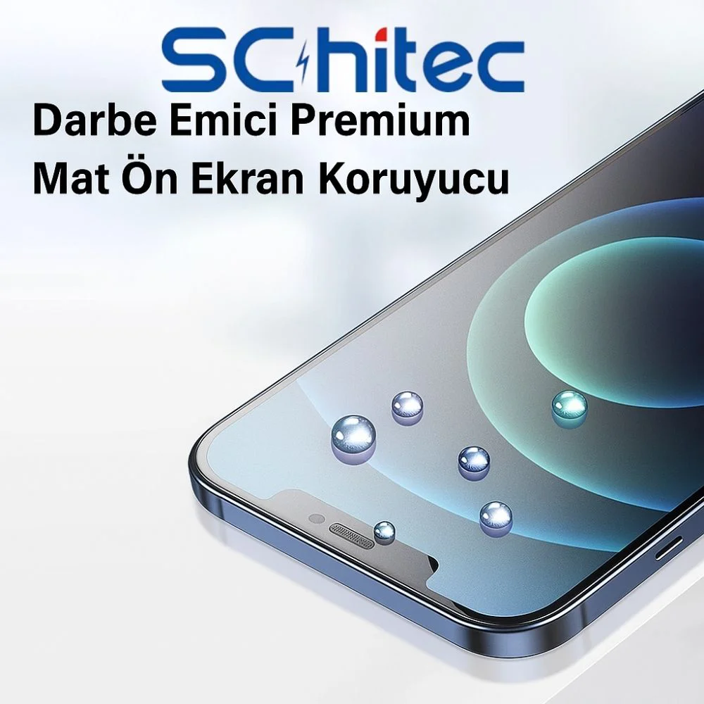 ScHitec Huawei Pura 80 Pro Darbe Emici Premium Mat Ön Ekran Koruyucu ve Arka Full Kaplama Poliüretan Film