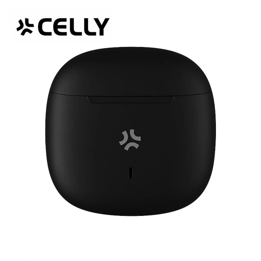 CELLY BUZ2 TWS Tam Kablosuz Bluetooth 5.3 Dokunmatik Kulak İçi Siyah Kulaklık Type-C Girişli