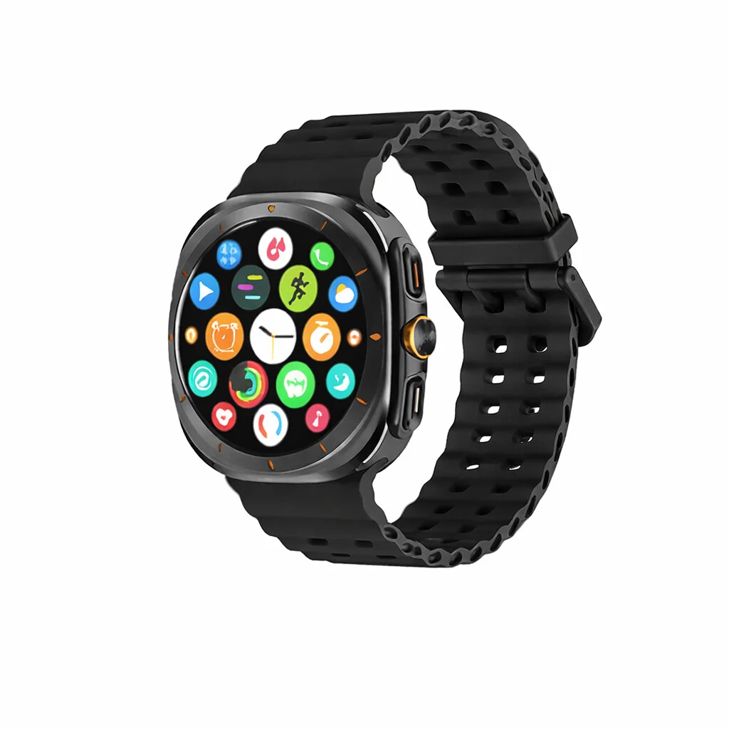 Haino Teko 17 Akıllı Saat AMOLED Ekran Siyah  Su Geçirmez 15 Gün Pil Bluetooth Arama Spor ve Sağlık Takibi