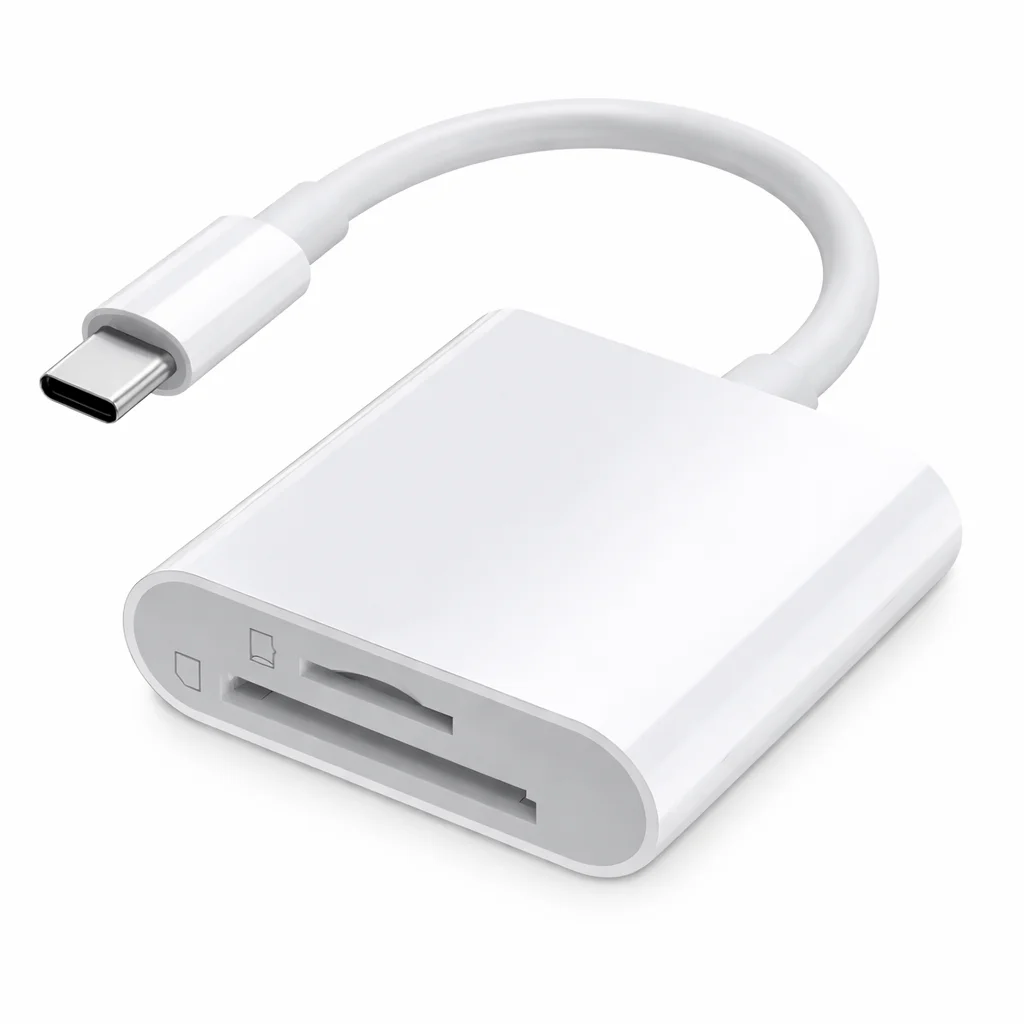 SChitech 2in1 Type-C to Sd / Tf Kart Okuyucu Dönüştürücü Adaptör S-102