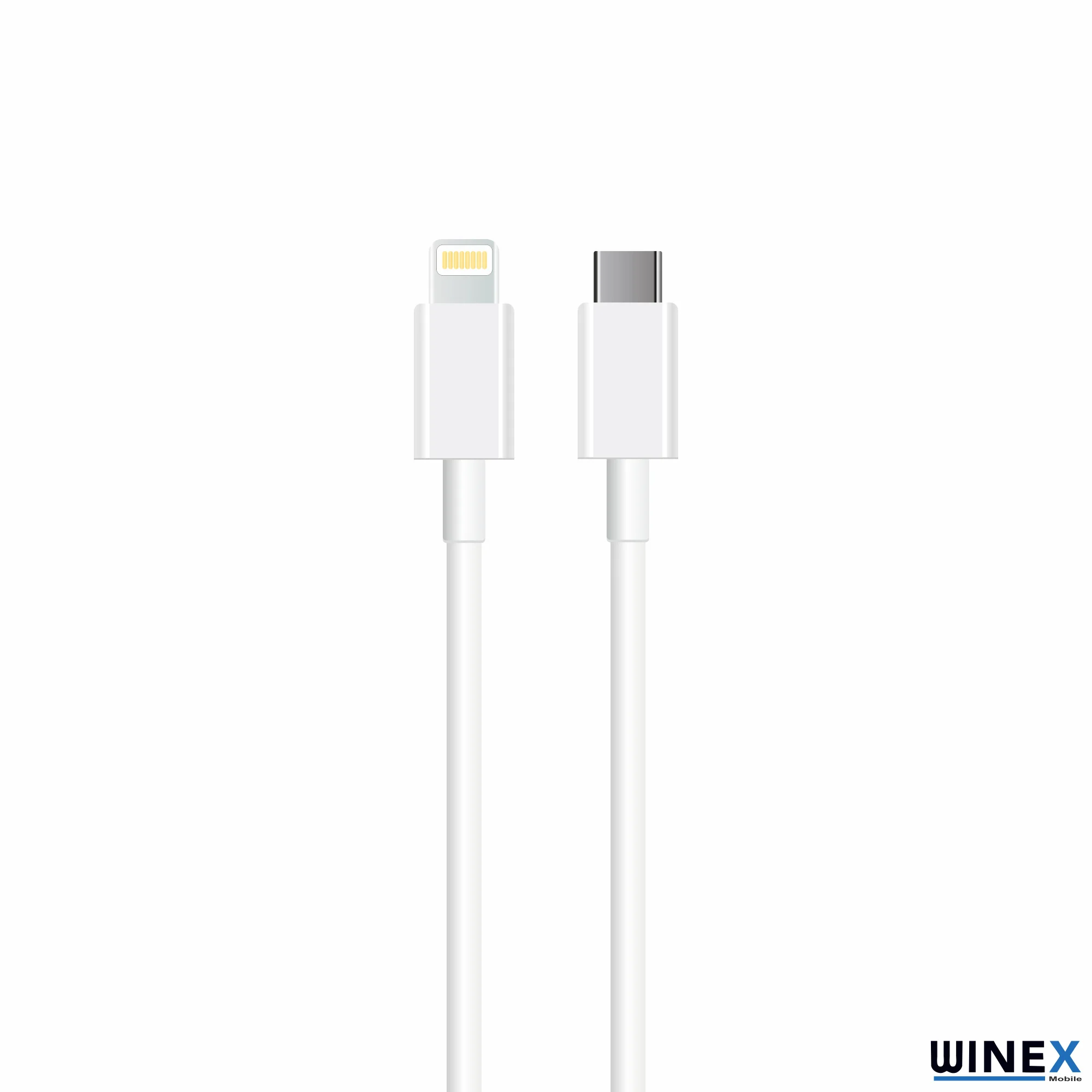 Winex 3A 45W Type-C to Lightning Data ve Hızlı Şarj Kablosu 3’lü Paket 1, 2, 3 Metre Beyaz SX25P