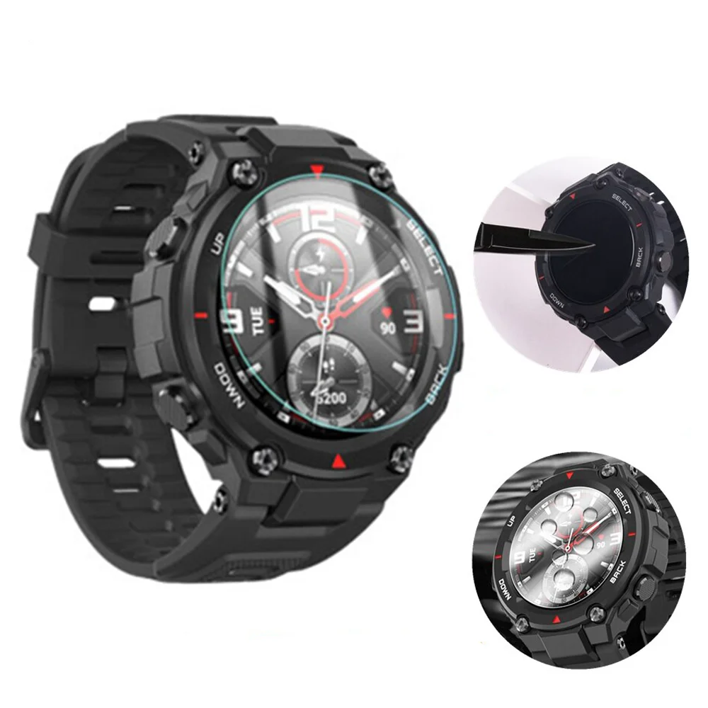 Amazfit Trex Ön Darbe Emici Ekran Koruyucu Nano Cam (4 Adet)