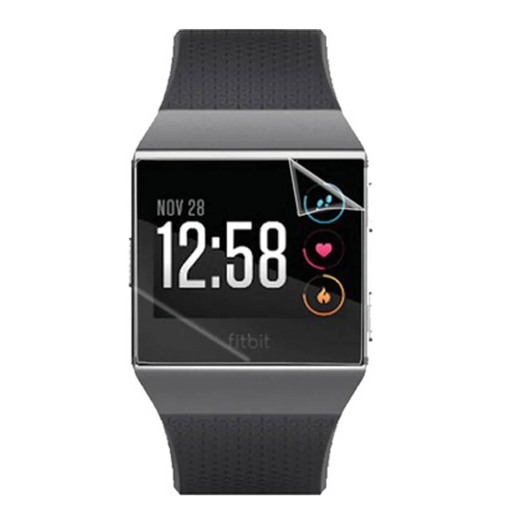 Fitbit Lonic Ön Darbe Emici Ekran Koruyucu Nano Cam (4 Adet)