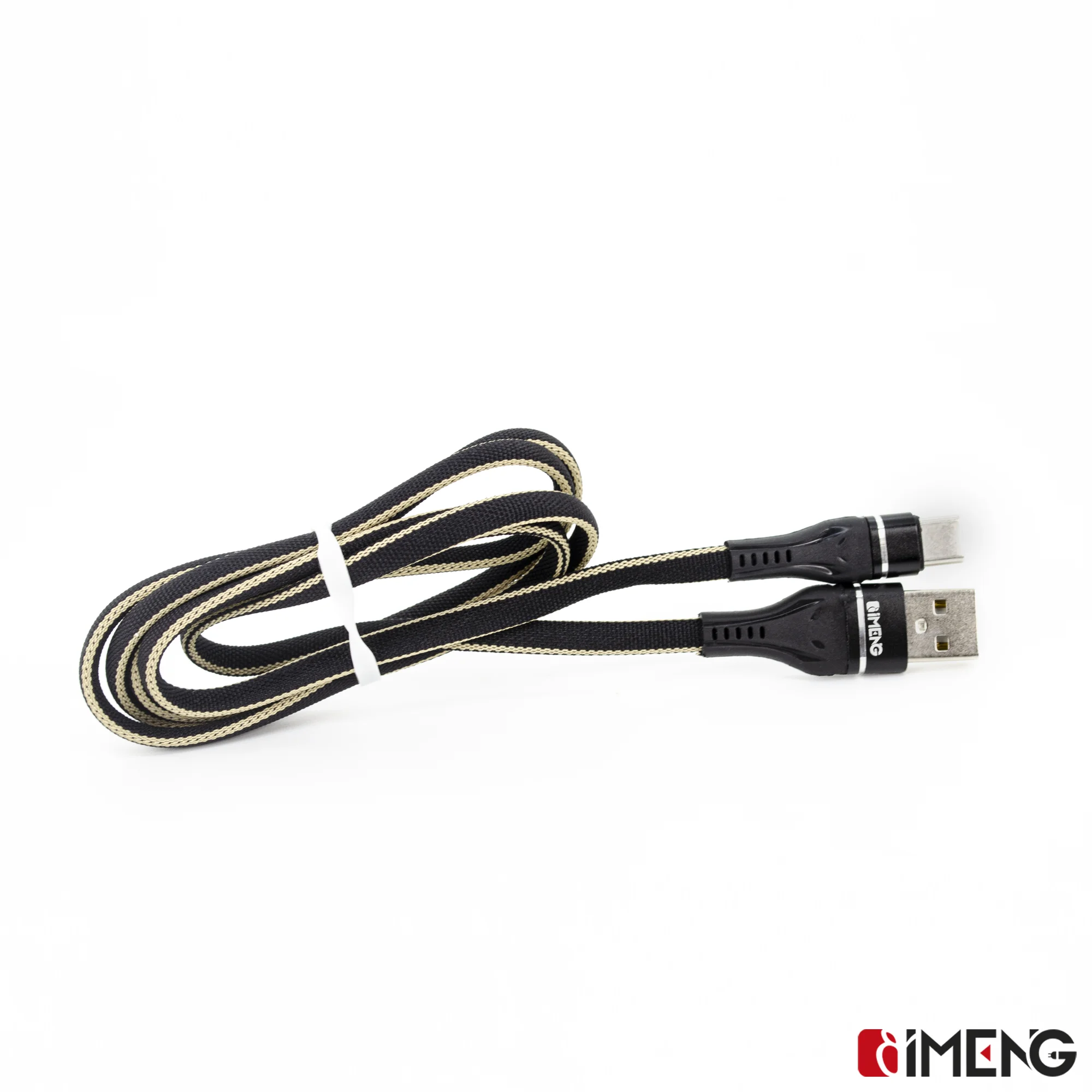 İmeng 3.1A UsbA to Type-C Örgülü Data Hızlı ve Şarj Kablosu ML108 Siyah