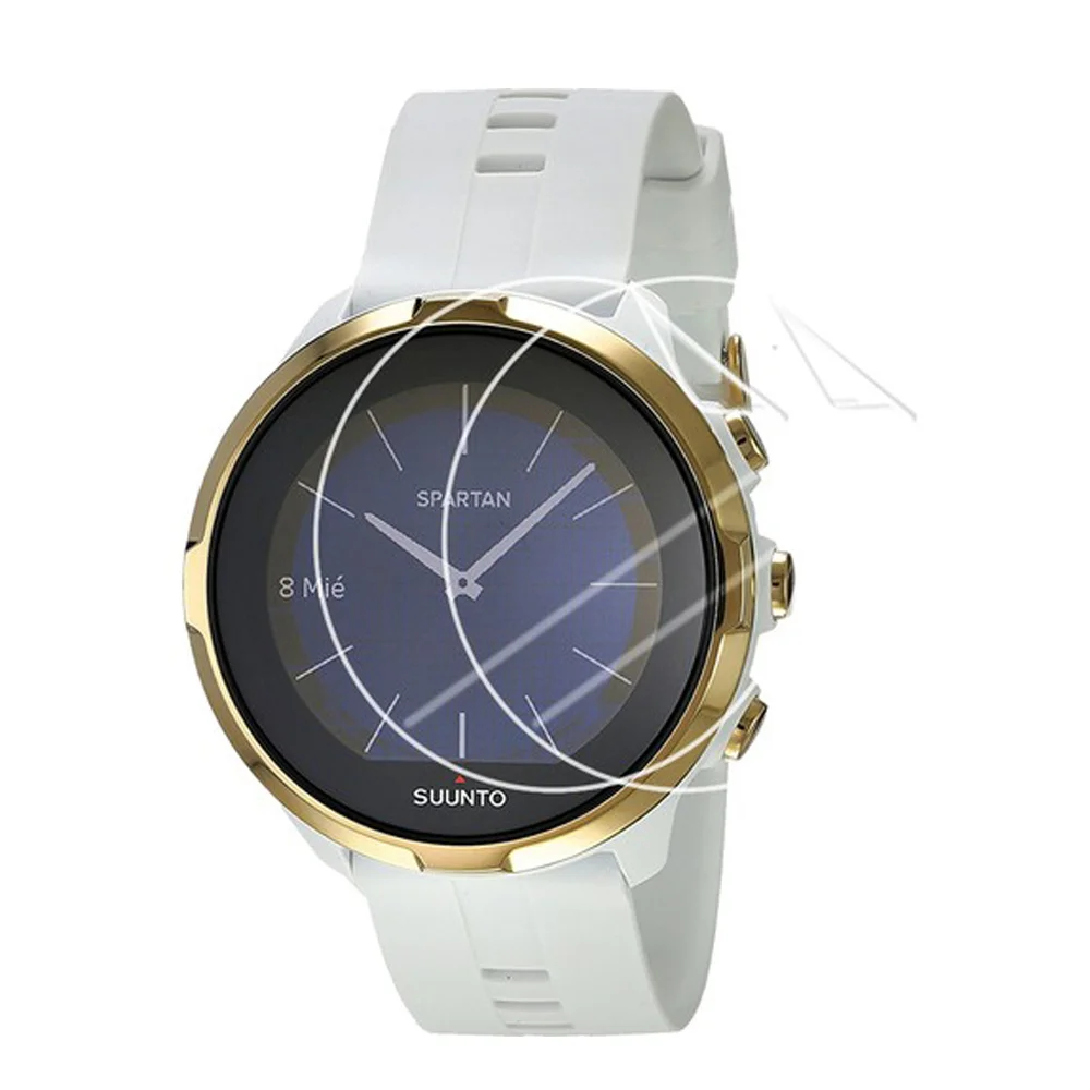 Suunto Spartan Sport Ön Darbe Emici Ekran Koruyucu Nano Cam (4 Adet)
