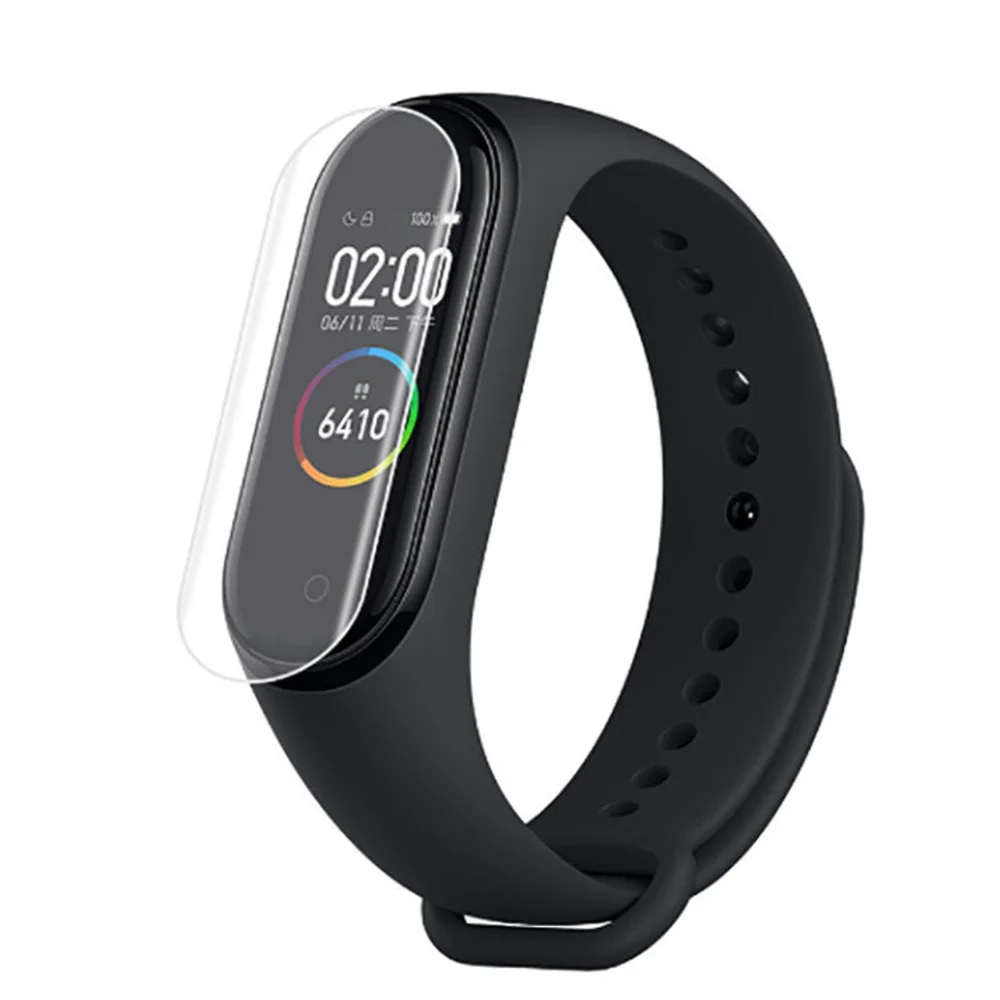 Mitu Smart Band 4 Ön Darbe Emici Ekran Koruyucu Nano Cam (4 Adet)