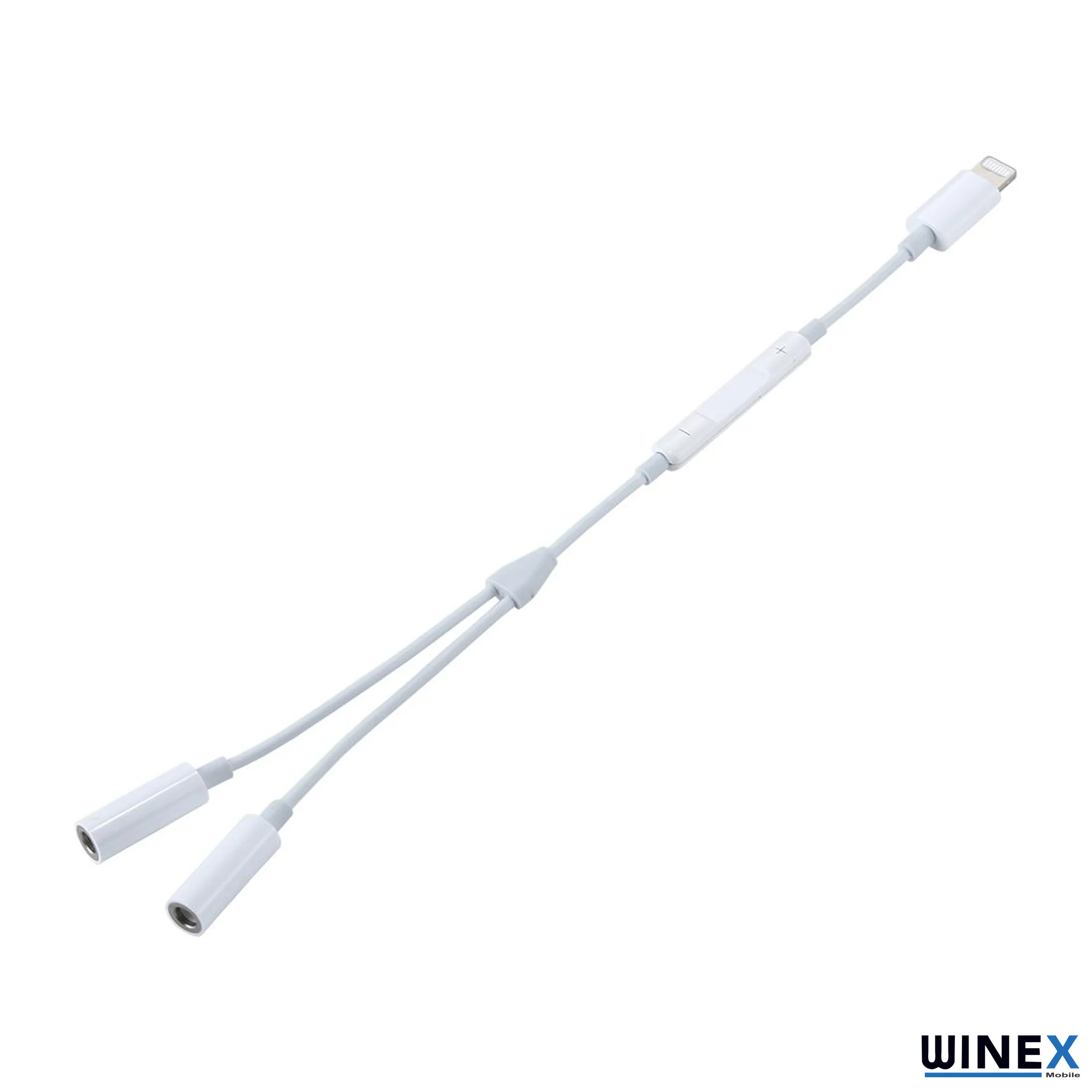 Winex 2in1 Lightning to Double 3.5mm Çıkışlı Jack Adaptör GL026MH