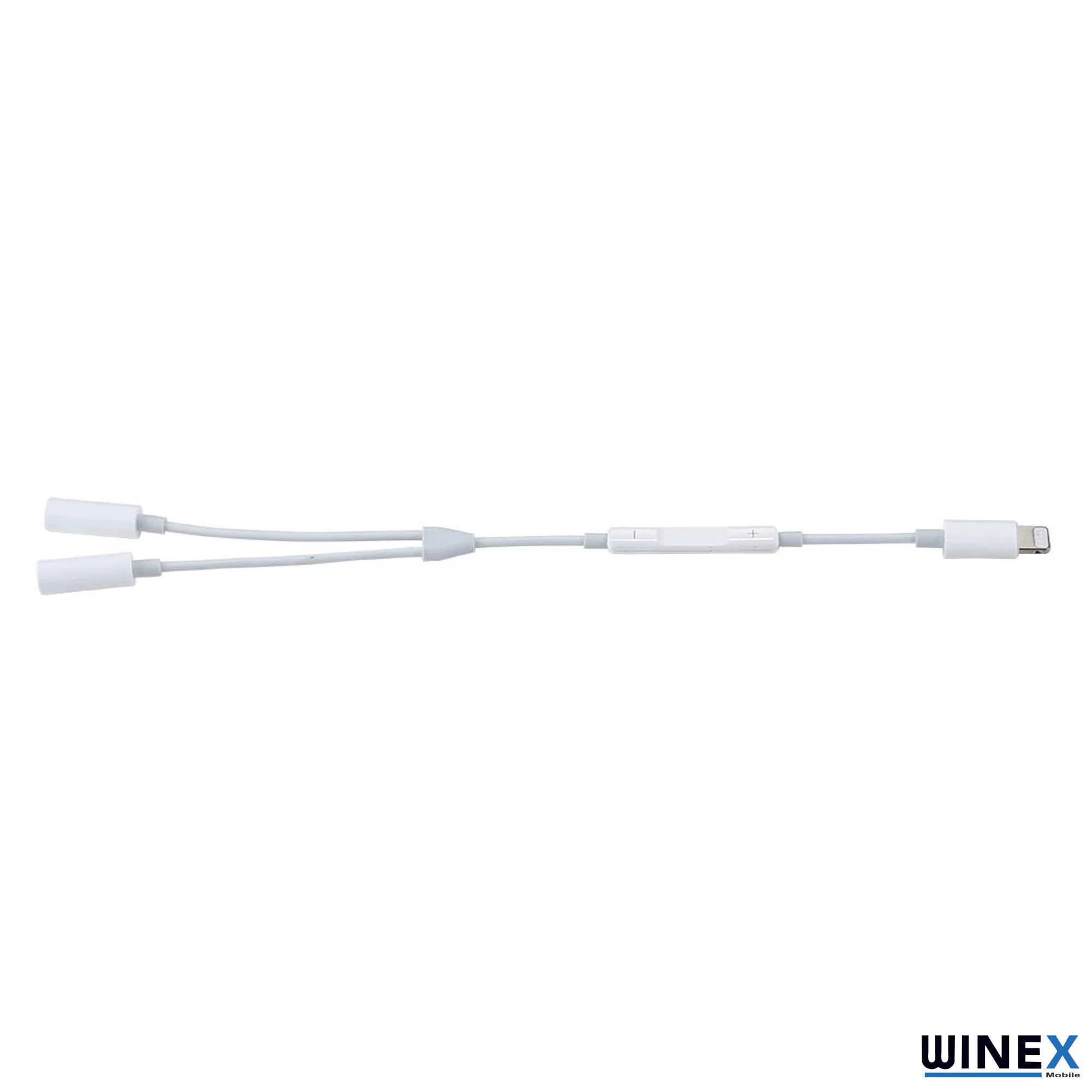 Winex 2in1 Lightning to Double 3.5mm Çıkışlı Jack Adaptör GL026MH