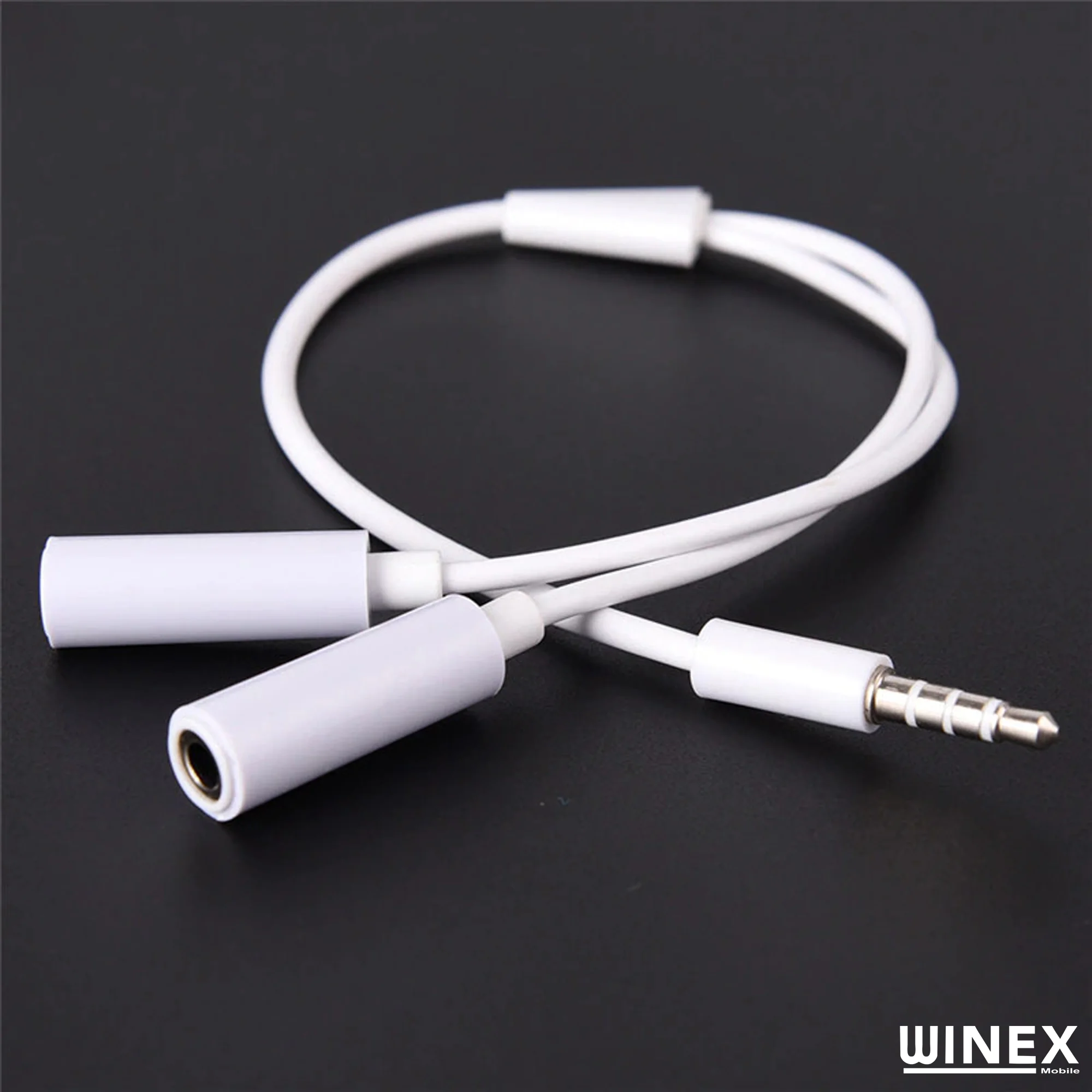 Winex 3.5mm to Double 3.5mm Dönüştürücü Adaptör GL028MH