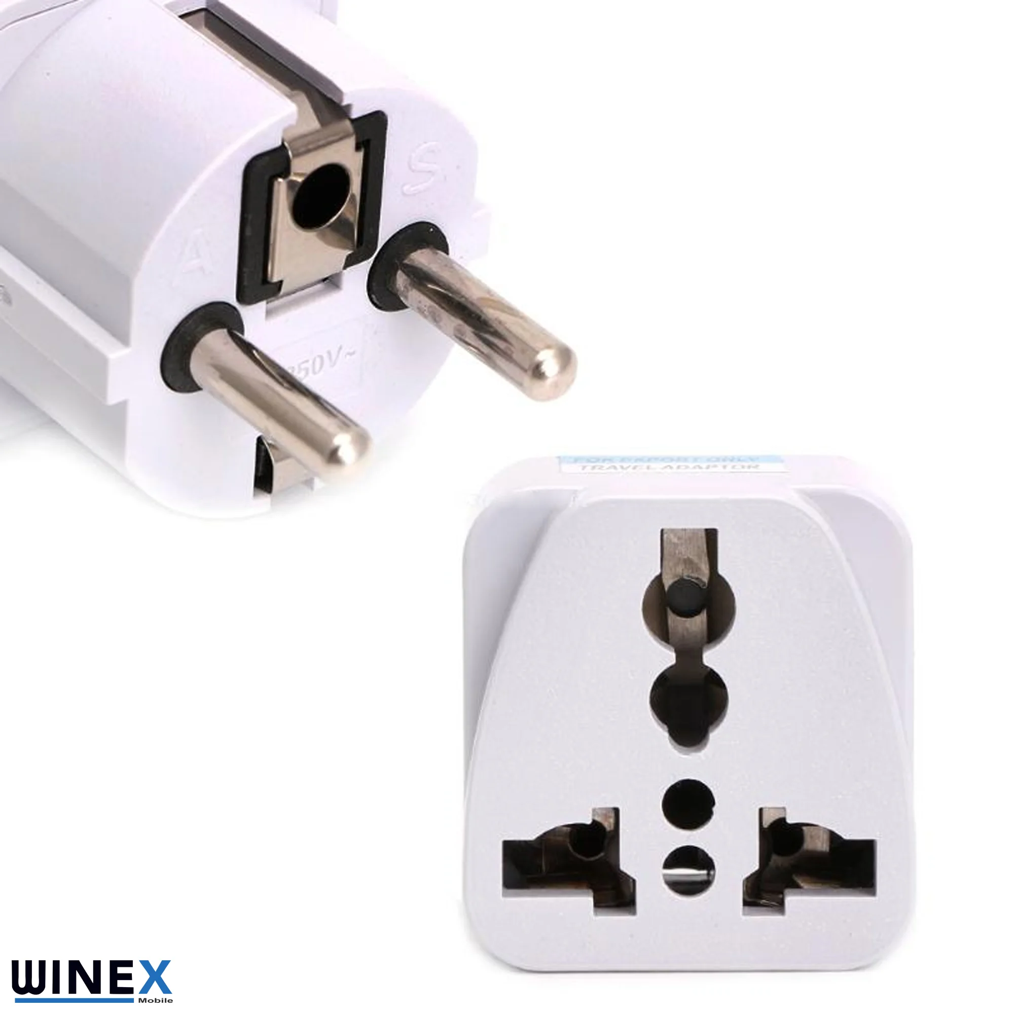 Winex Üniversal Türk Priz Çevirici Adaptör