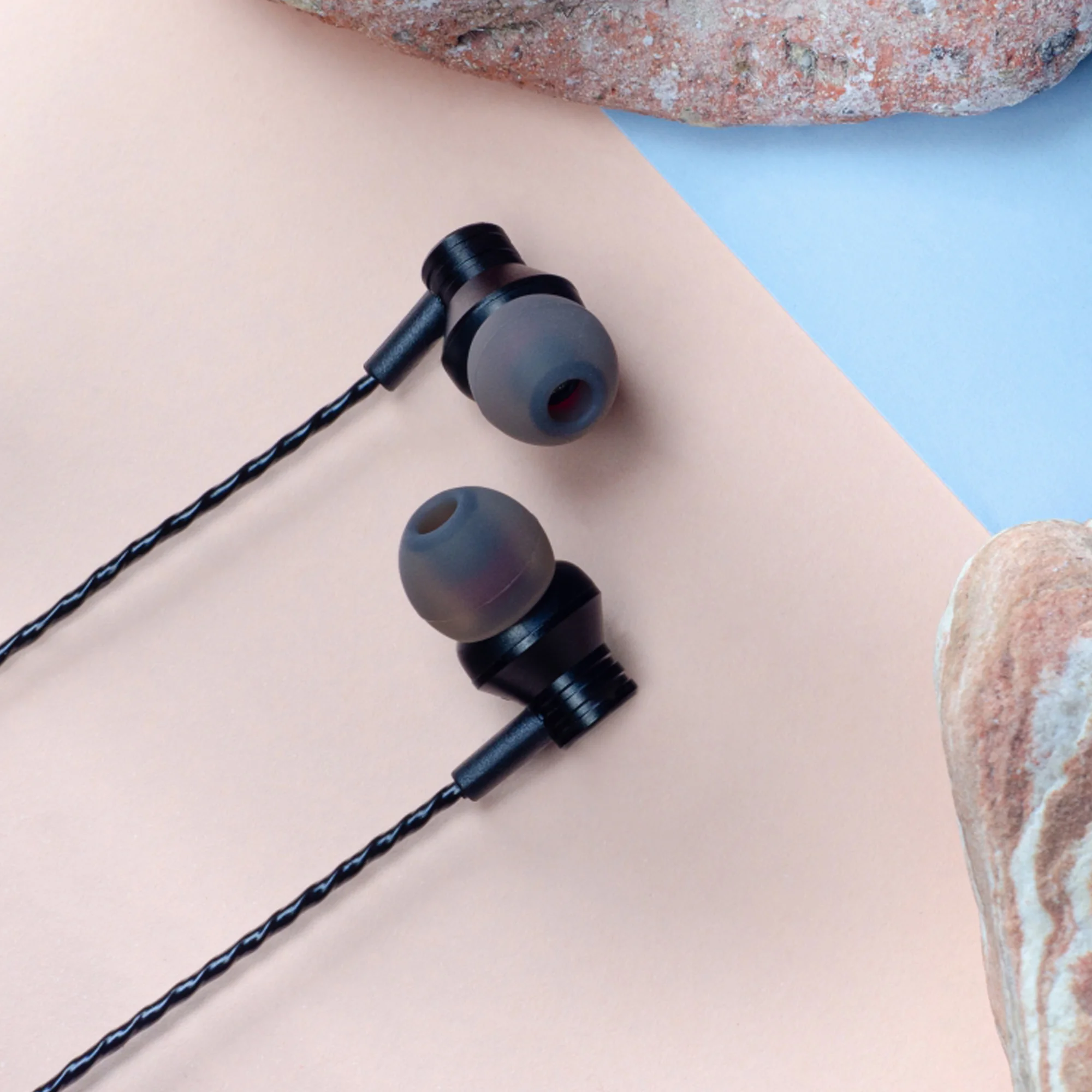 Factor M FM02 Kulakiçi Mikrofonlu Kablolu Kulaklık Siyah (FM­FM02SY)