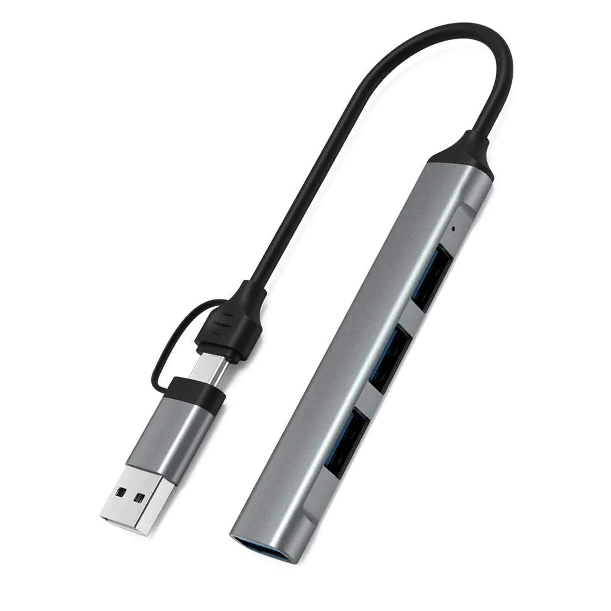 Winex 4in1 UsbA ve Type-C To UsbA 3.01 Çoklayıcı Hub Adaptör HC77