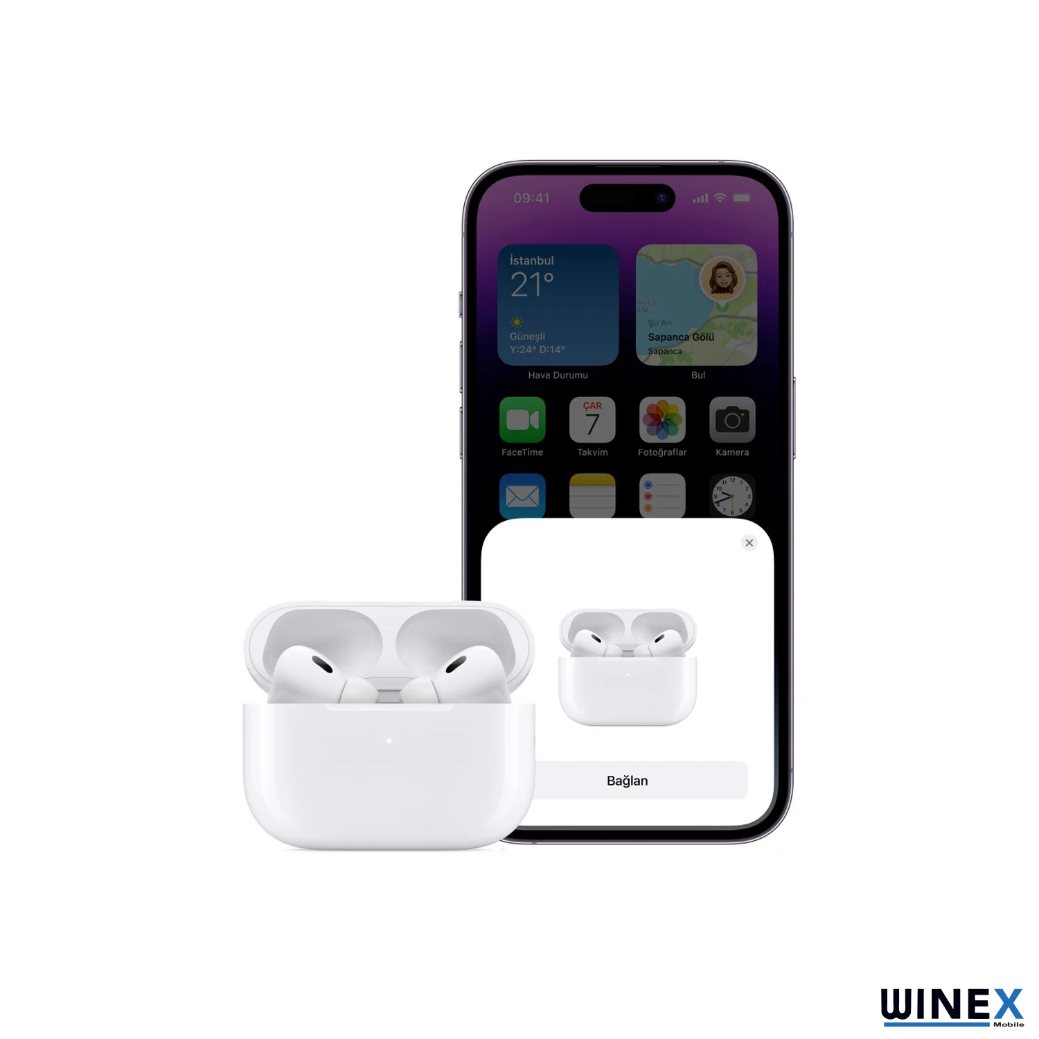 Winex Pods 3. Nesil ANC Bluetooth Kulaklık YK8PRO