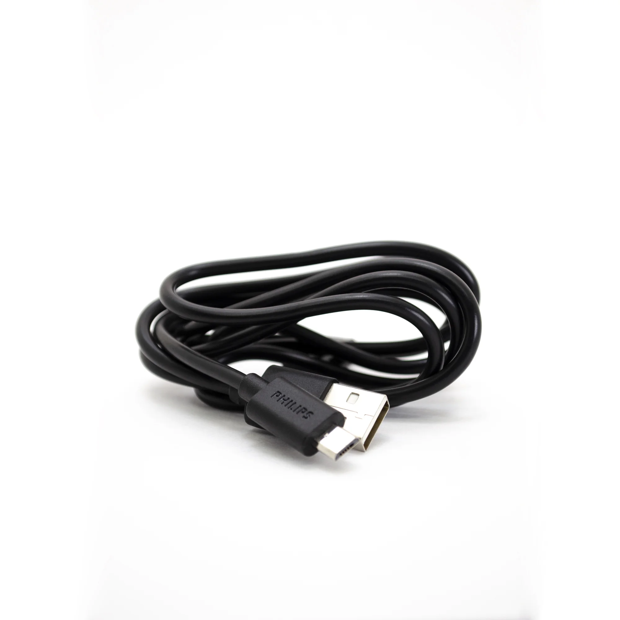 Philips UsbA to Micro 3A 45W Hızlı Şarj ve Data Kablosu 1.2M Siyah DLC3541U/00