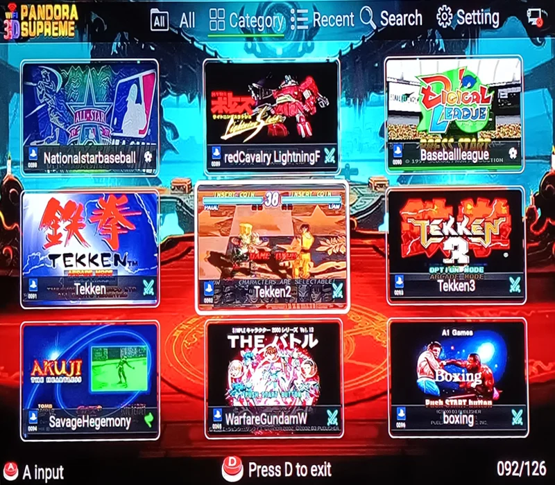 Winex 4K Arcade Station 3D Supreme 18000 Oyunlu TV Baglanan Atari Makinası