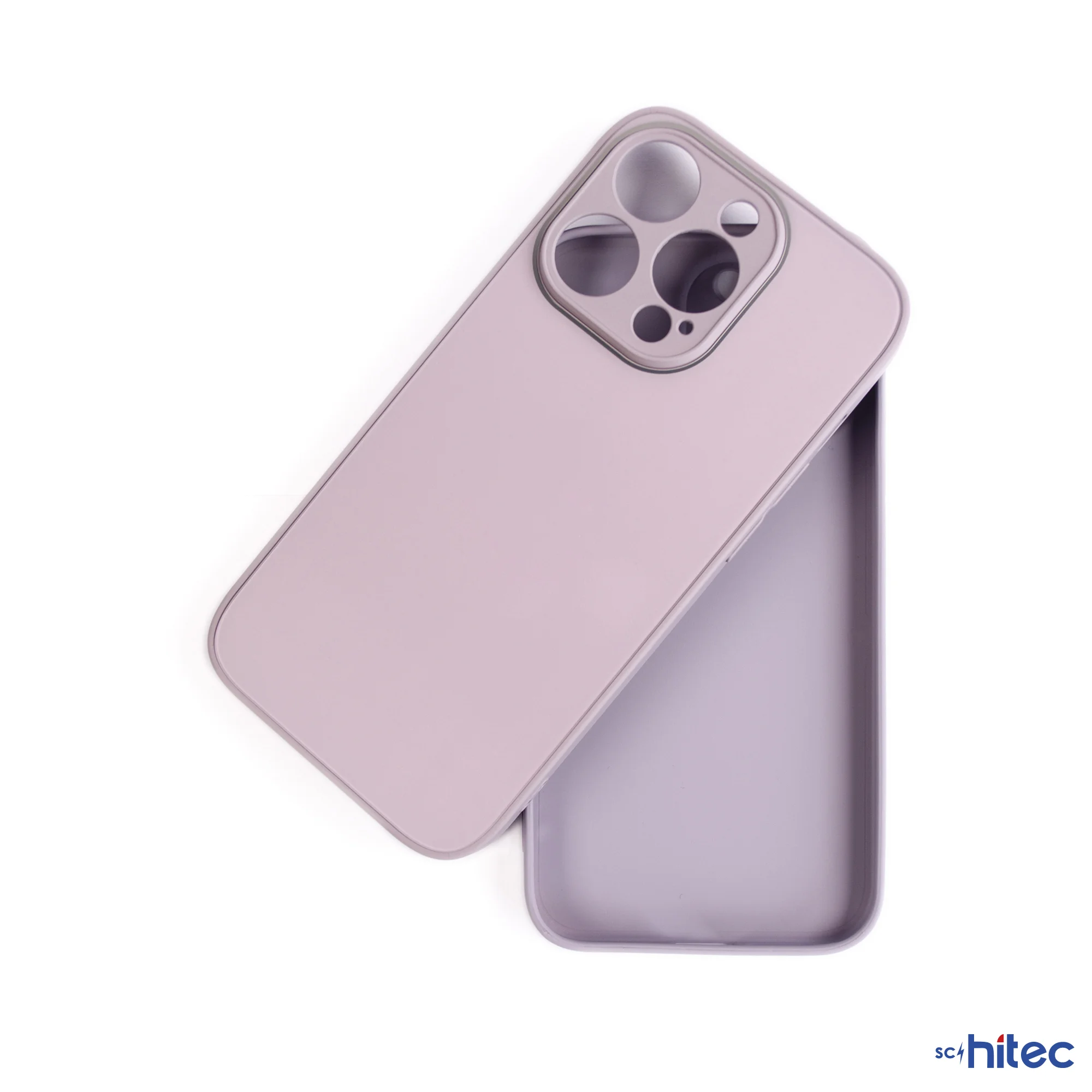 ScHitec Deluxe İphone 13 Pro Mat Kılıf Lila