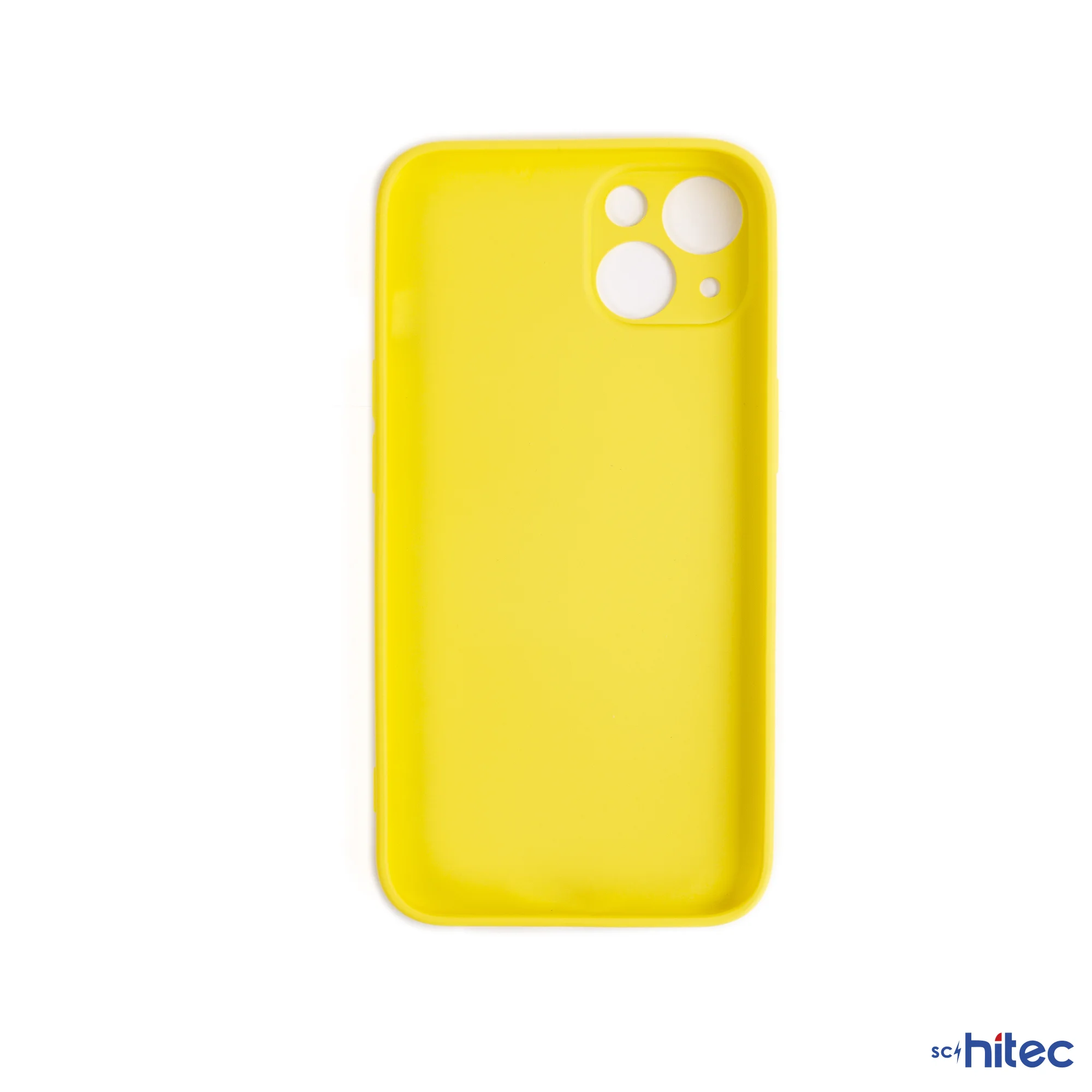 ScHitec Deluxe İphone 14 Plus Mat Kılıf Sarı