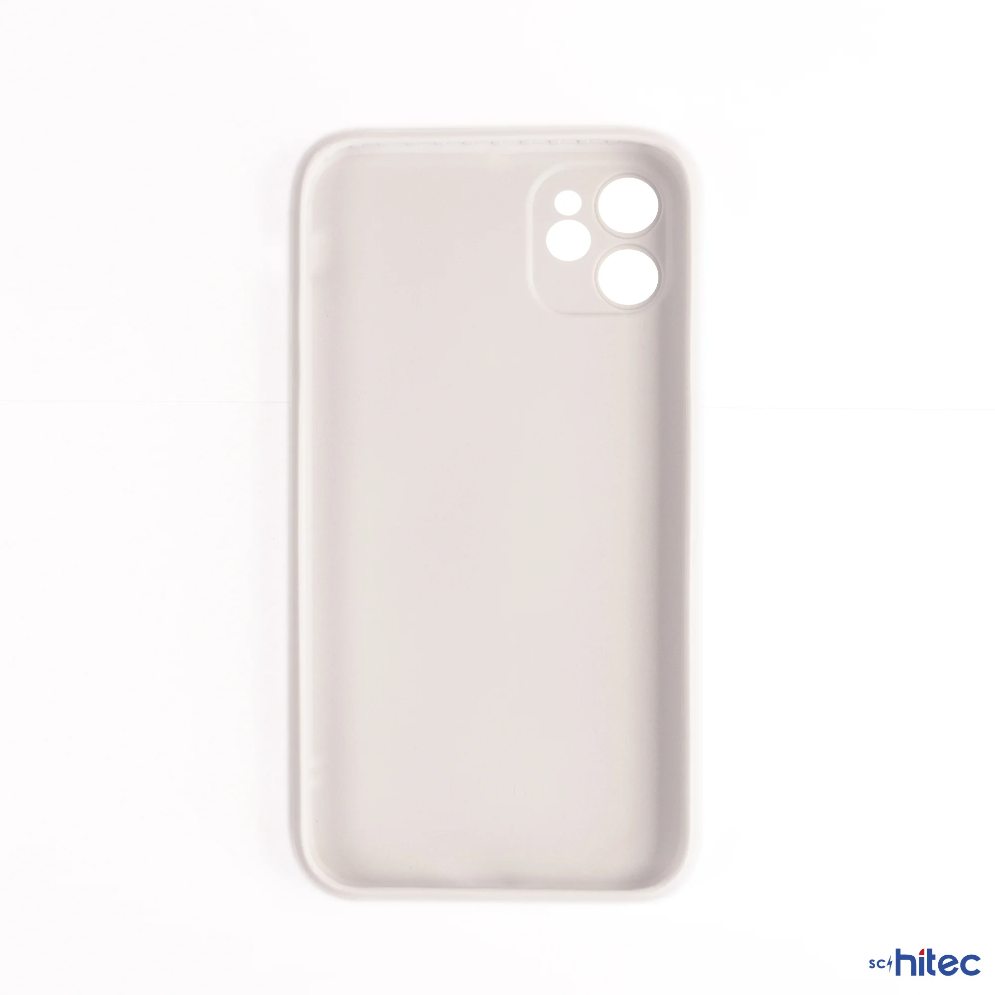 ScHitec Deluxe İphone 11 Mat Kılıf Beyaz