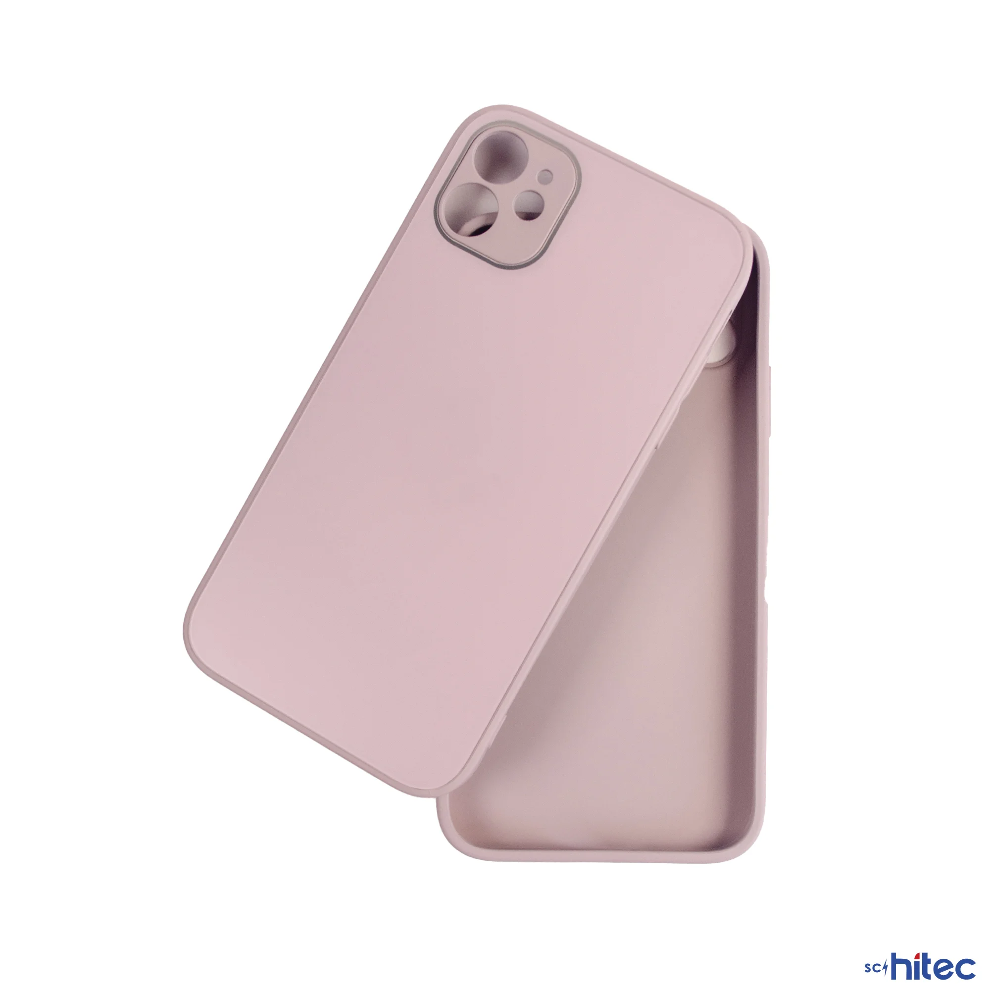 ScHitec Deluxe İphone 12 Mat Kılıf Lila