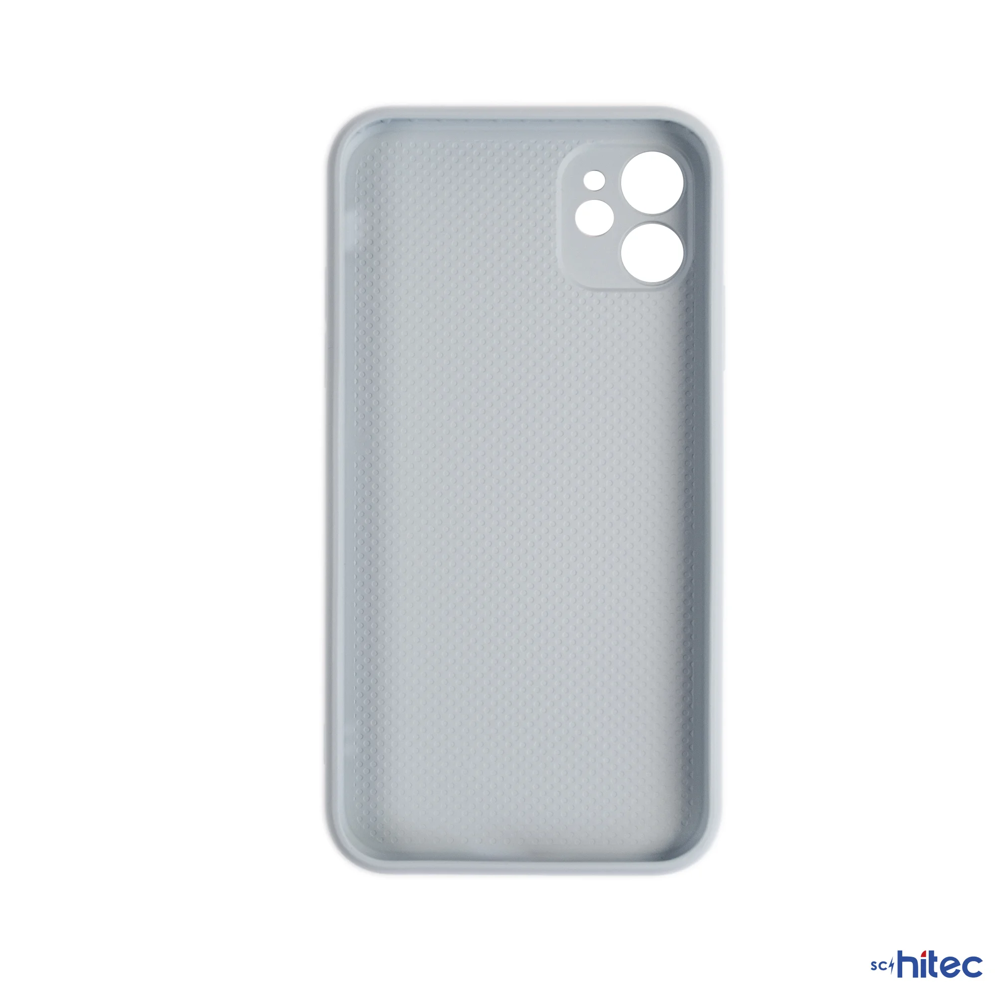 ScHitec Deluxe İphone 12 Mat Kılıf Buz Mavisi